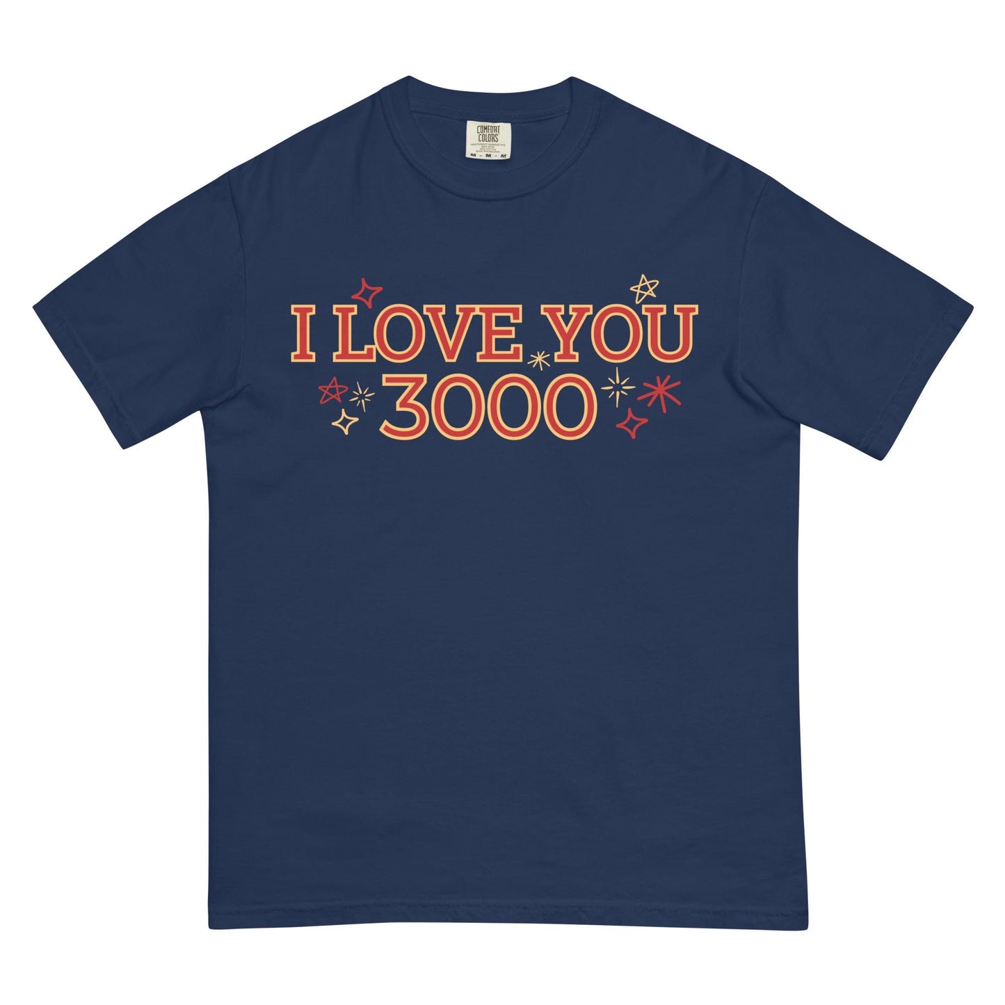 I Love You 3000 Iron Man Comfort Colors Shirt