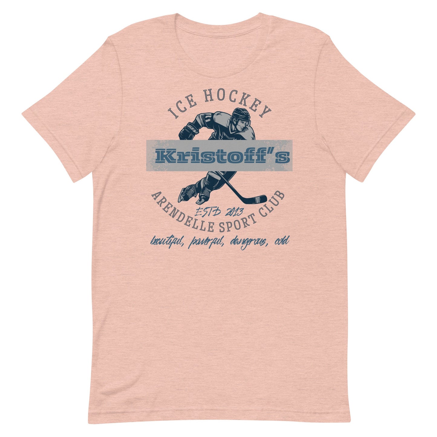 Kristoff's Ice Hockey Bella Canvas T-Shirt, Subtle Disney Shirt
