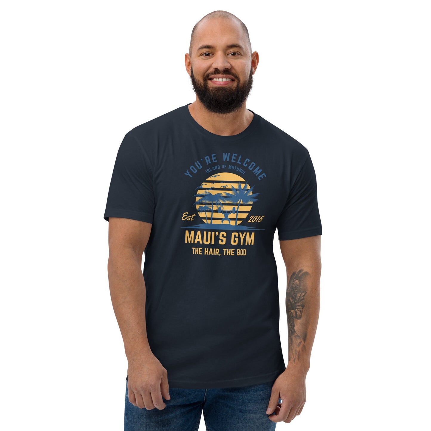 Maui's Gym T-Shirt, Moana Disney Family Vacation Tee