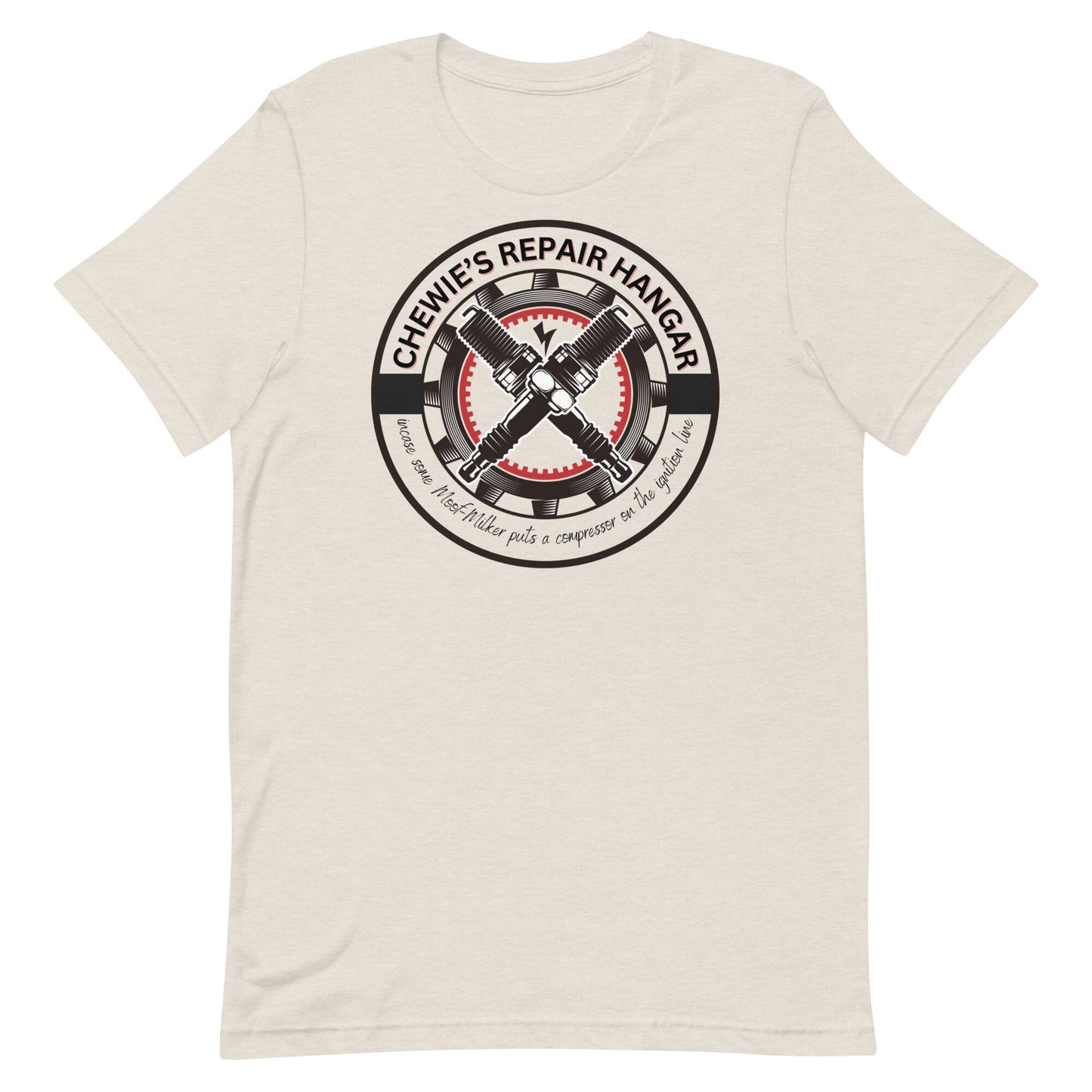 Chewie's Repair Hangar Shirt: Moof Milker, Subtle Star Wars Tee