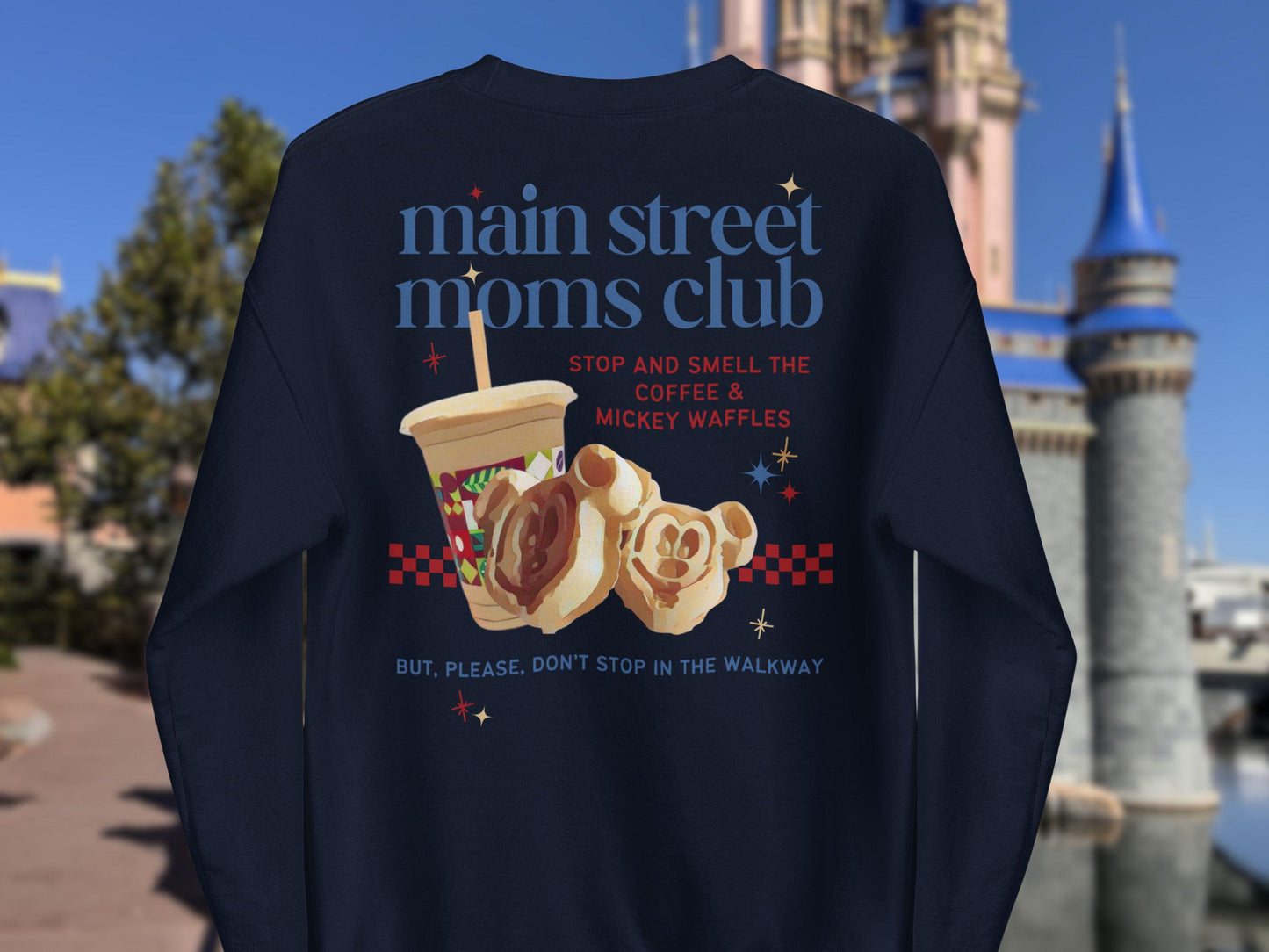 Main Street Moms Club™ Collection Sweatshirt - Disney Mom Crewneck Pullover