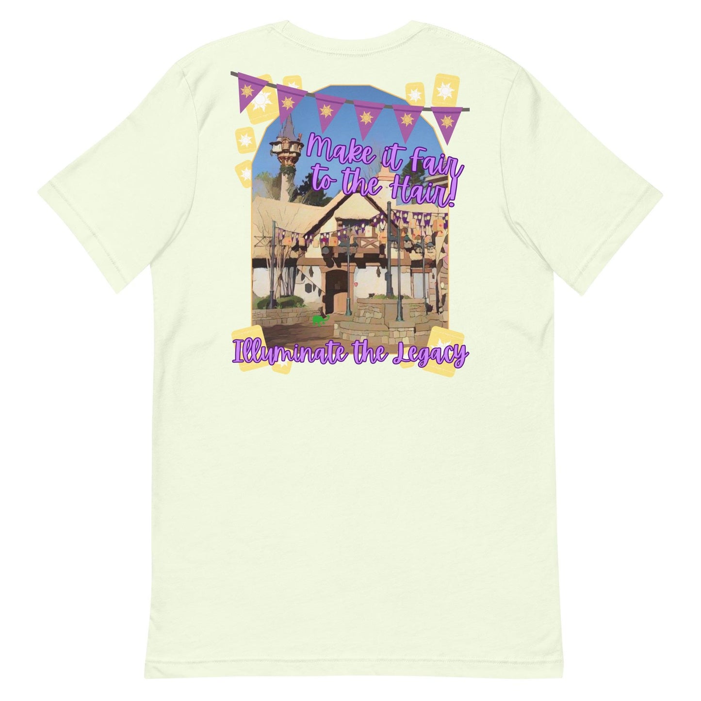 Tangled Inspired Bella Canvas Shirt, Funny WDW Bathroom Design