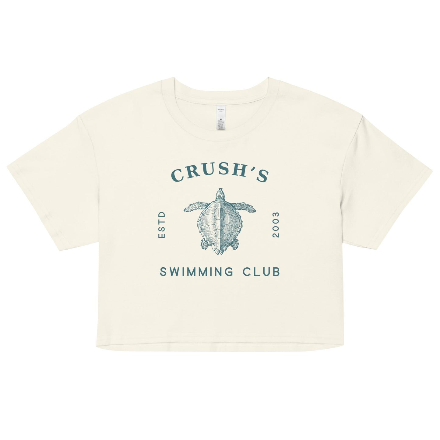 Crush's Swimming Club Crop Top | Disney EPCOT SeaBase Tee