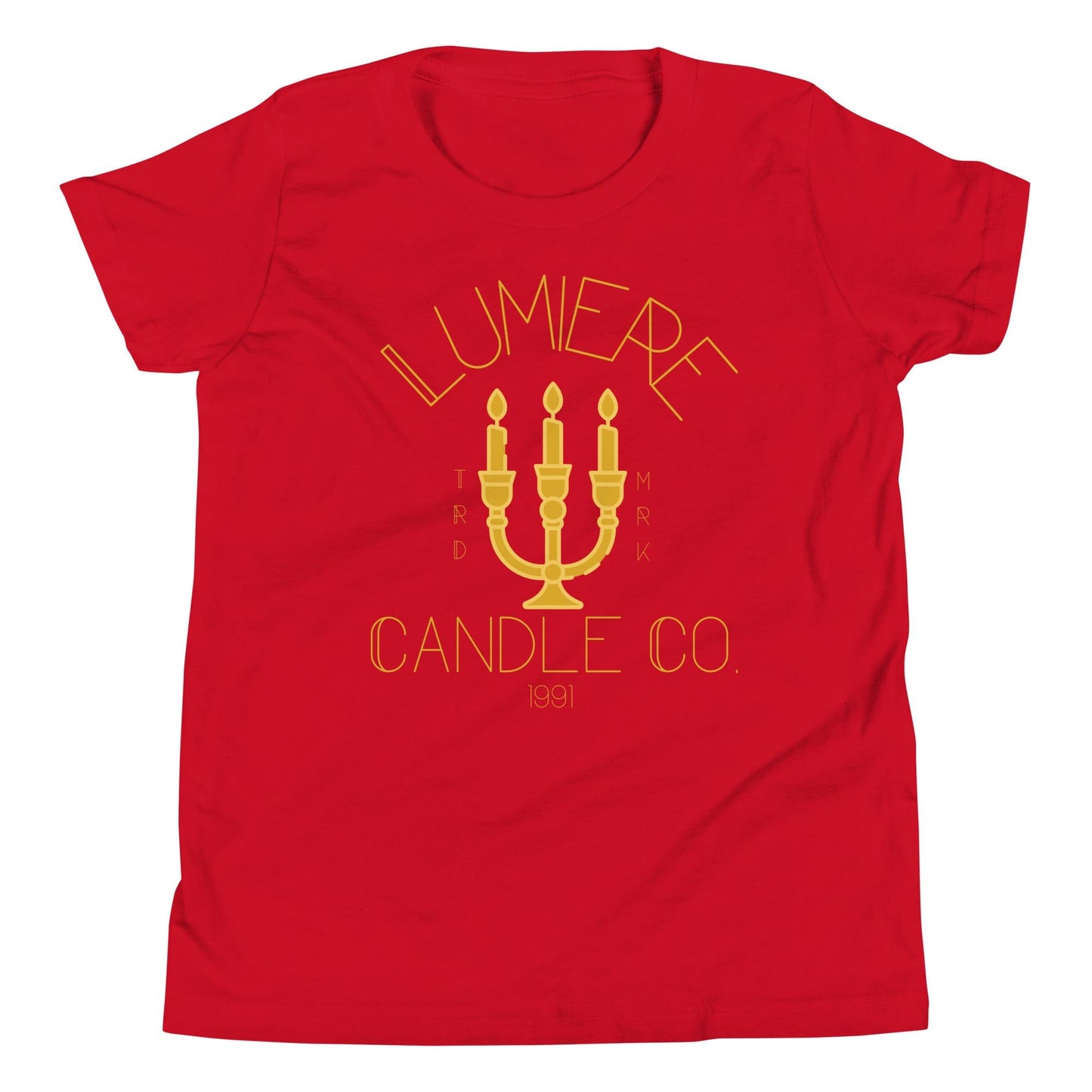 Lumiere Youth Shirt: Beauty and the Beast Bella Canvas Tee