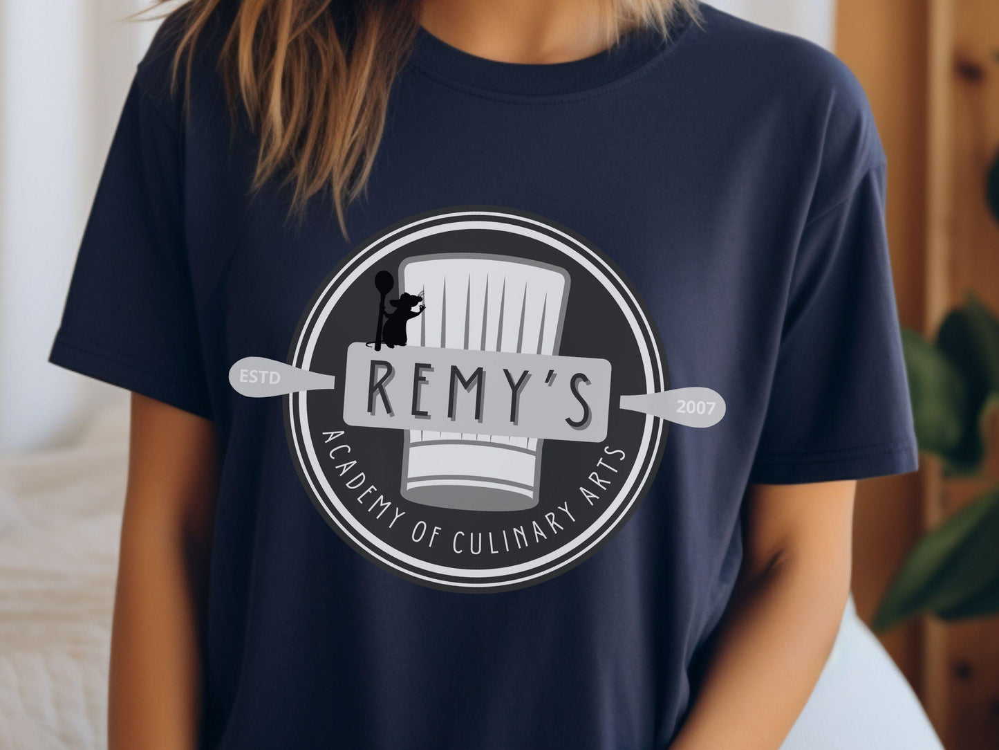 Remy's Academy Bella Canvas Shirt, Subtle Ratatouille Disney Family Tee