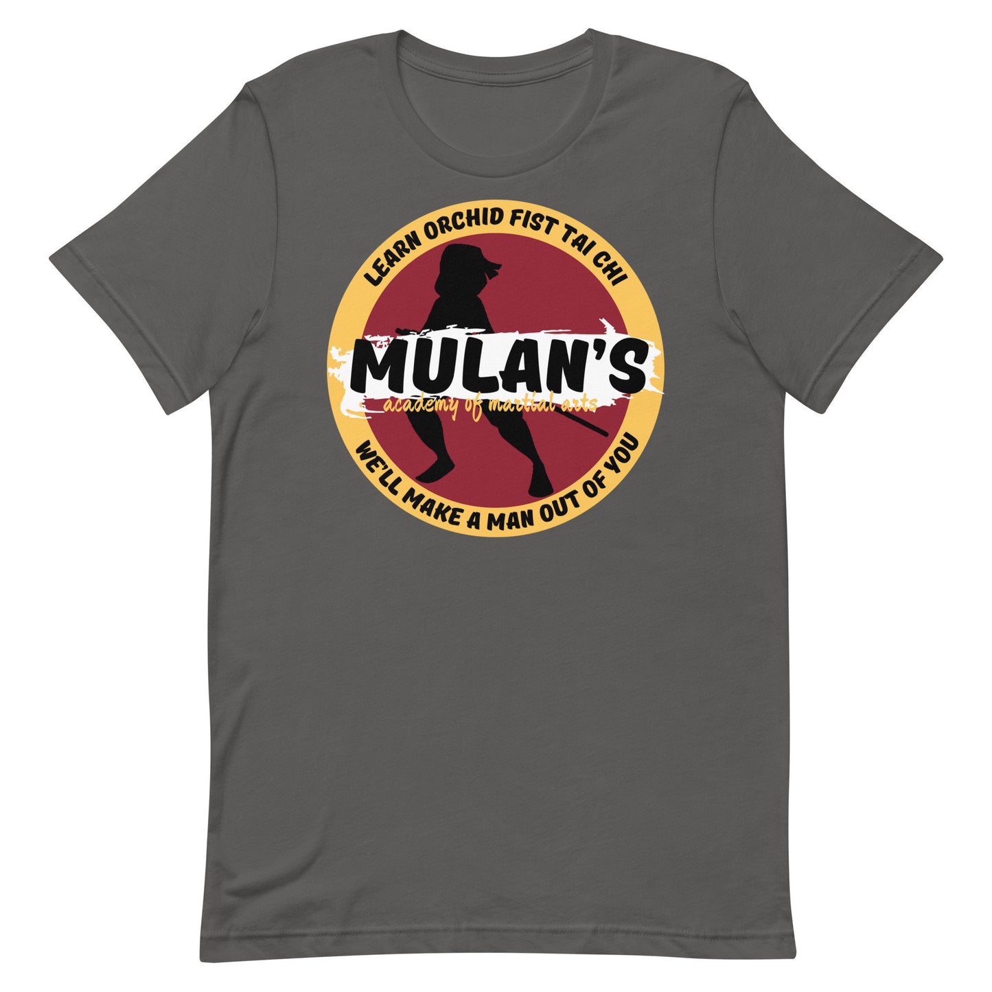 Mulan Martial Arts Bella Canvas T-Shirt, Subtle Disney Family Shirt