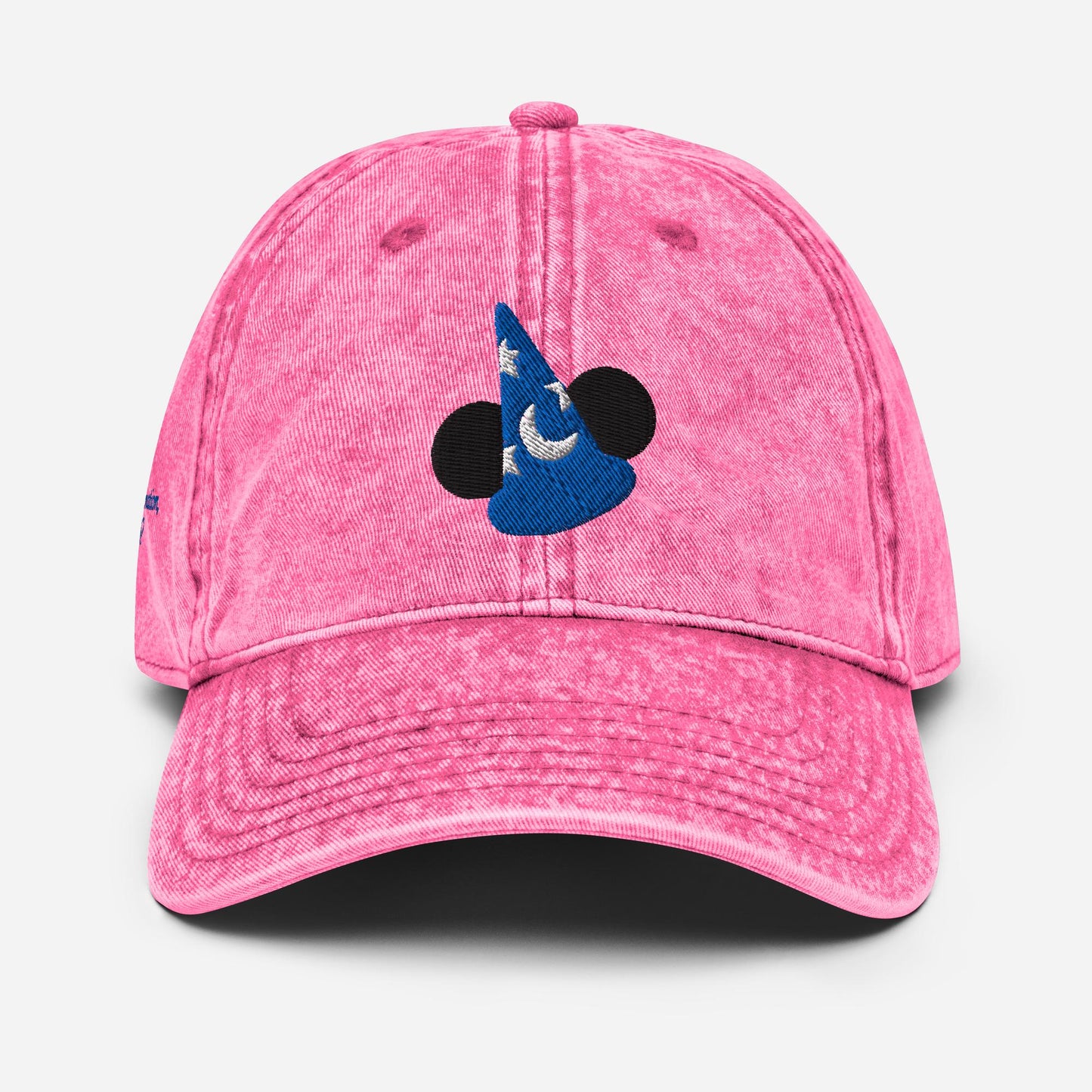 Subtle Sorcerer Mickey Hat, Fantasmic Hat, Vintage Cotton Twill Cap