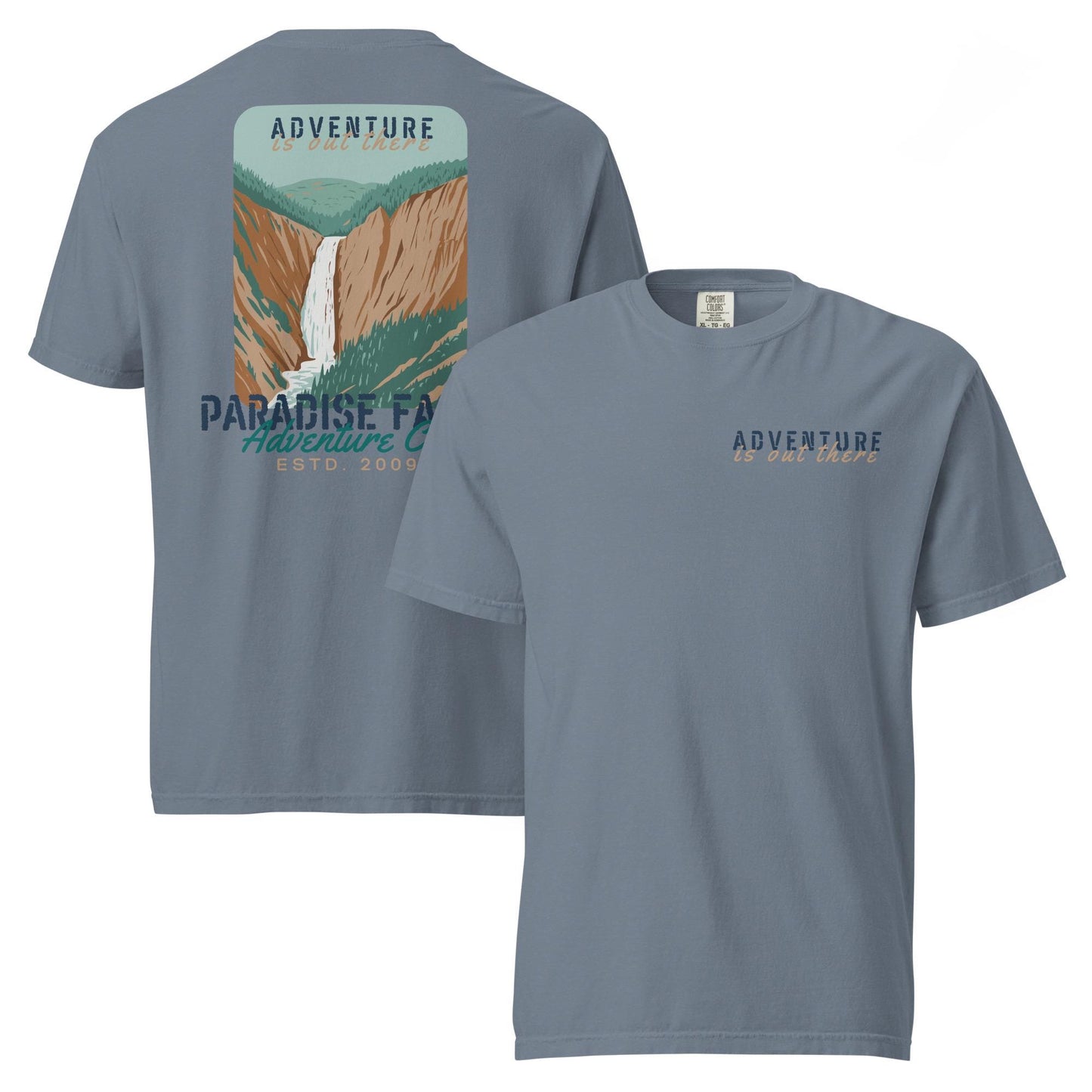 Paradise Falls Adventure T-Shirt, Comfort Colors Disney Style