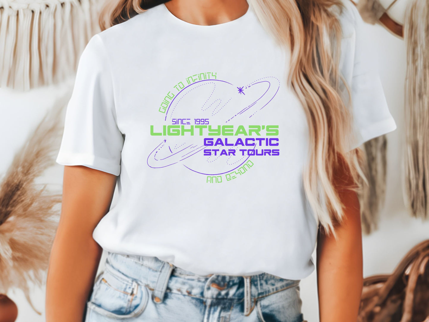 Lightyear's Galactic Tour Bella Canvas T-Shirt, Disney Family Matching