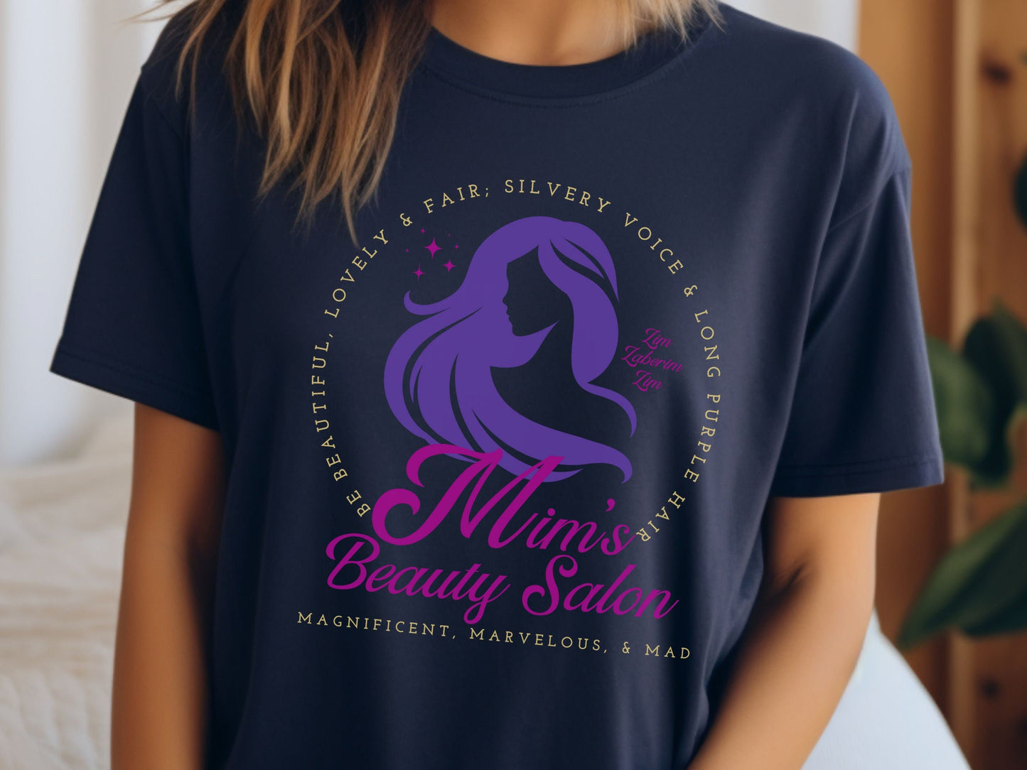 Mad Madam Mim's Beauty Salon Disney T-Shirt, Bella Canvas Unisex Tee