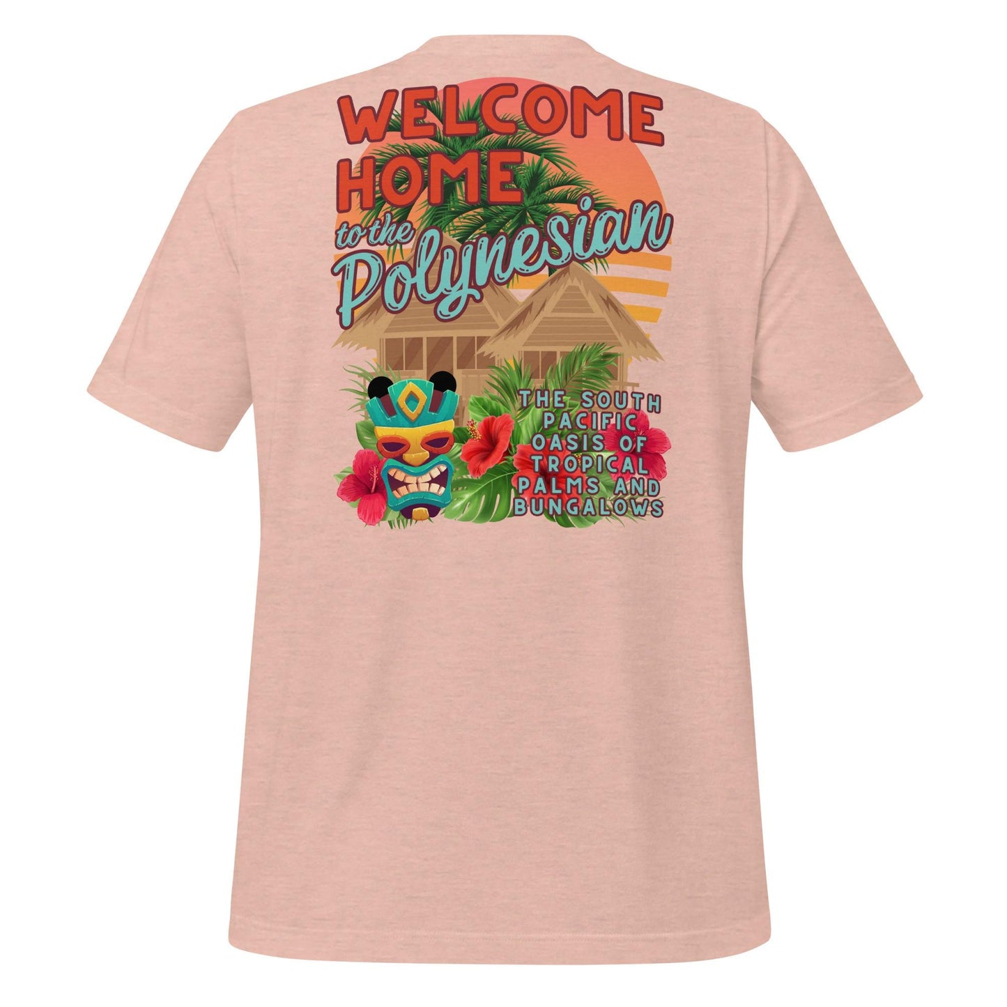 Polynesian Disney Bella Canvas Unisex T-Shirt, DVC Family Shirt