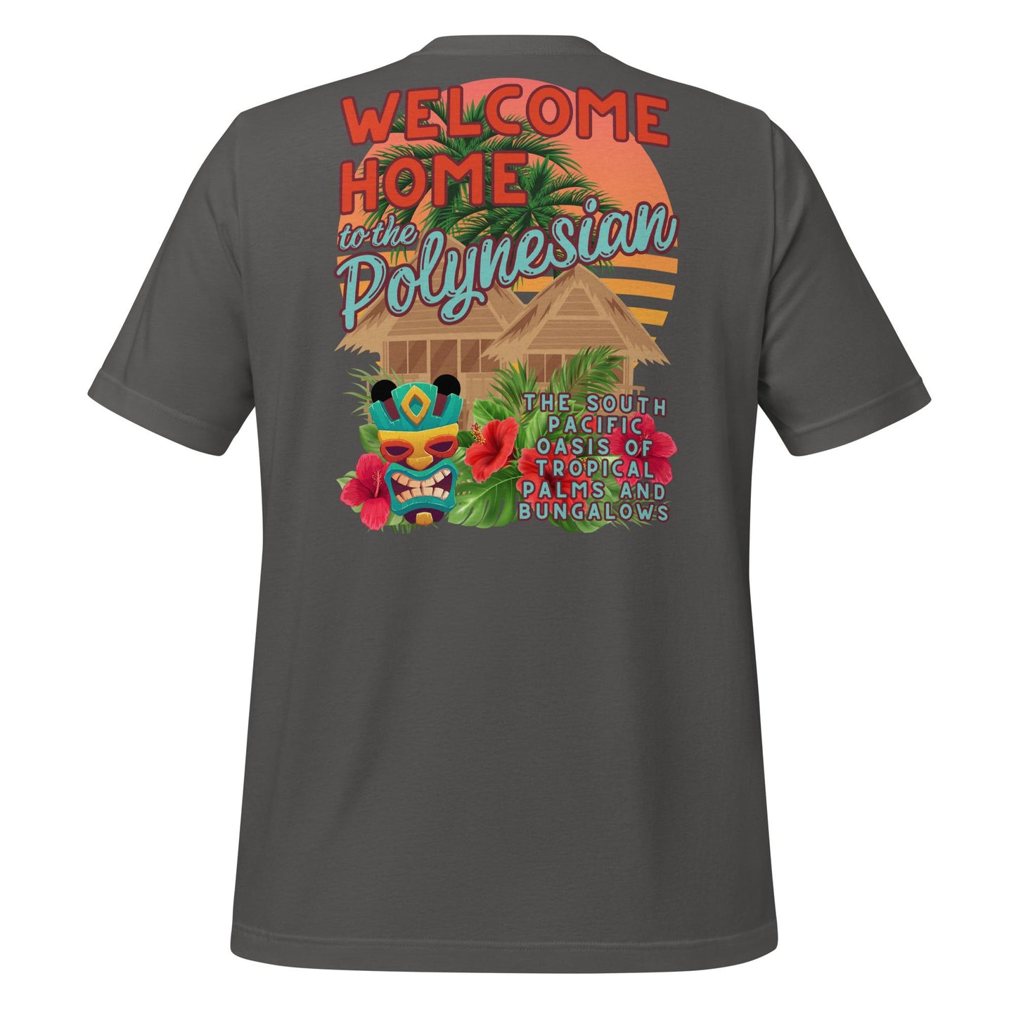 Polynesian Disney Bella Canvas Unisex T-Shirt, DVC Family Shirt