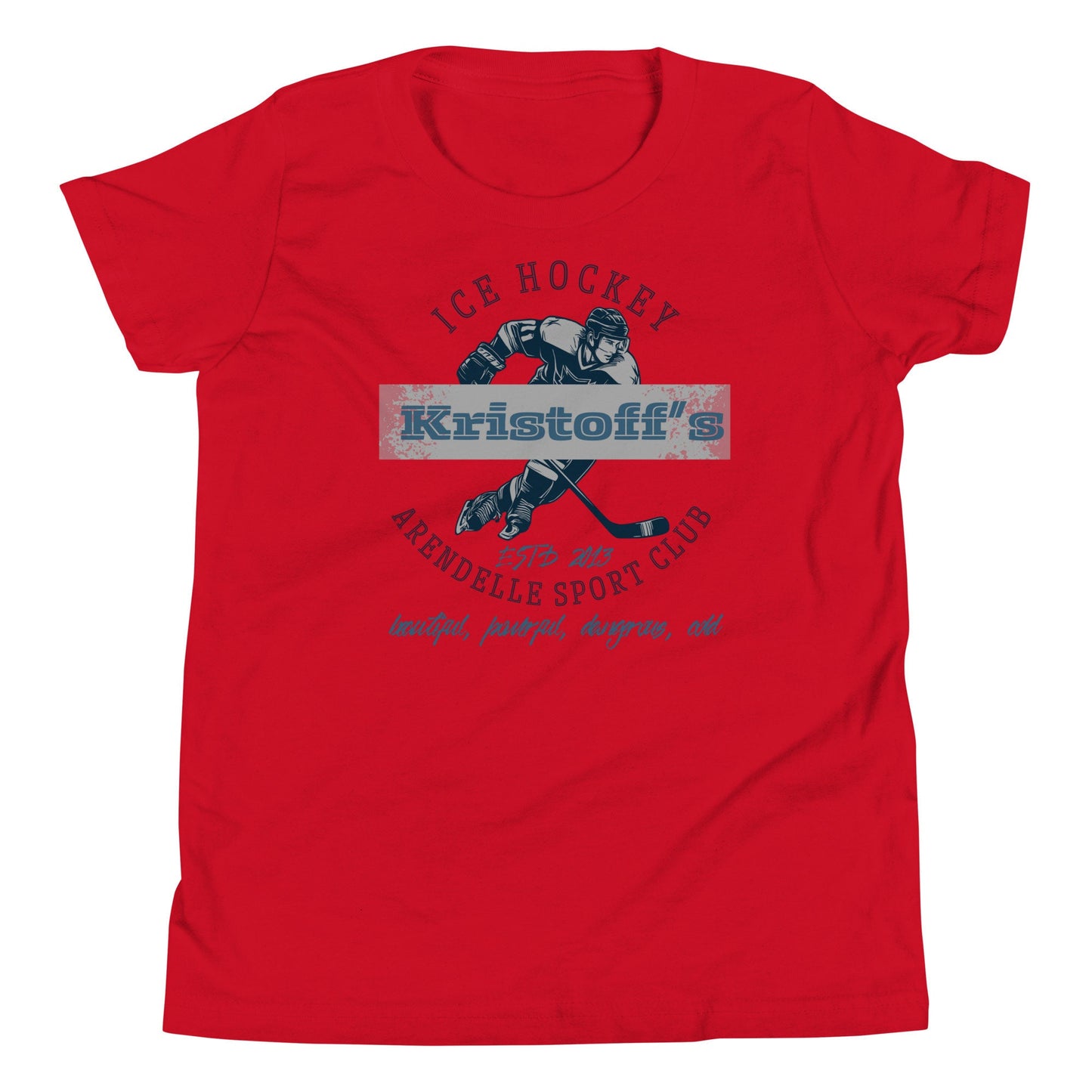 Kristoff's Ice Hockey Youth T-Shirt, Subtle Disney Shirt