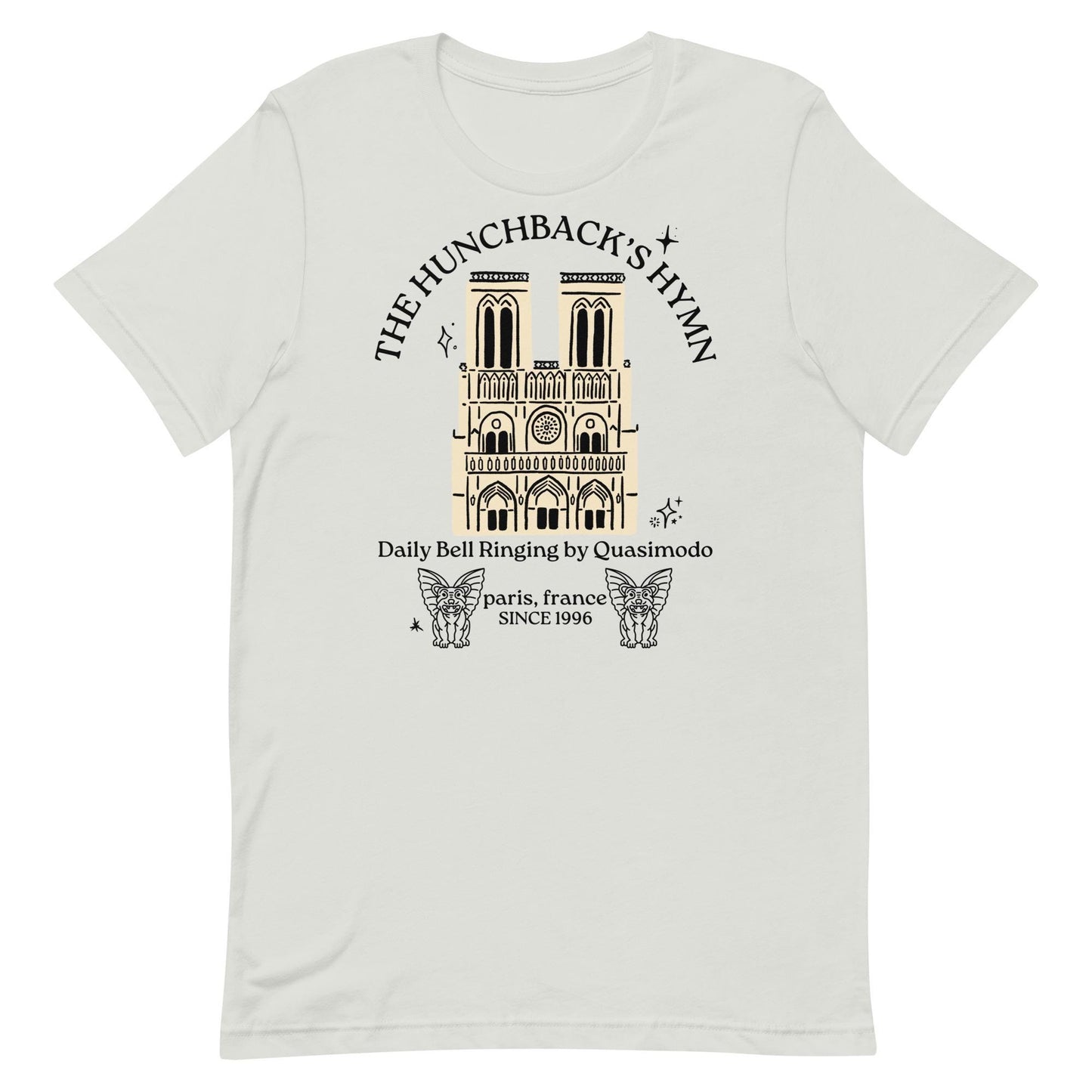 Disney Hunchback of Notre Dame Shirt, Quasimodo Bell Ringer, Trendy Bella Canvas