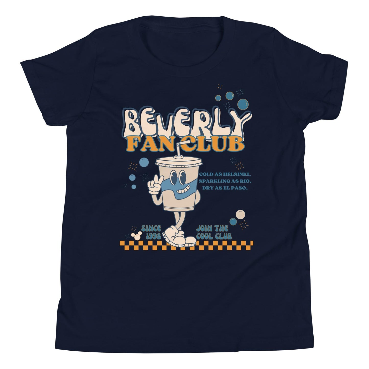 EPCOT Club Cool Beverly Youth Shirt, Trendy Disney Tee