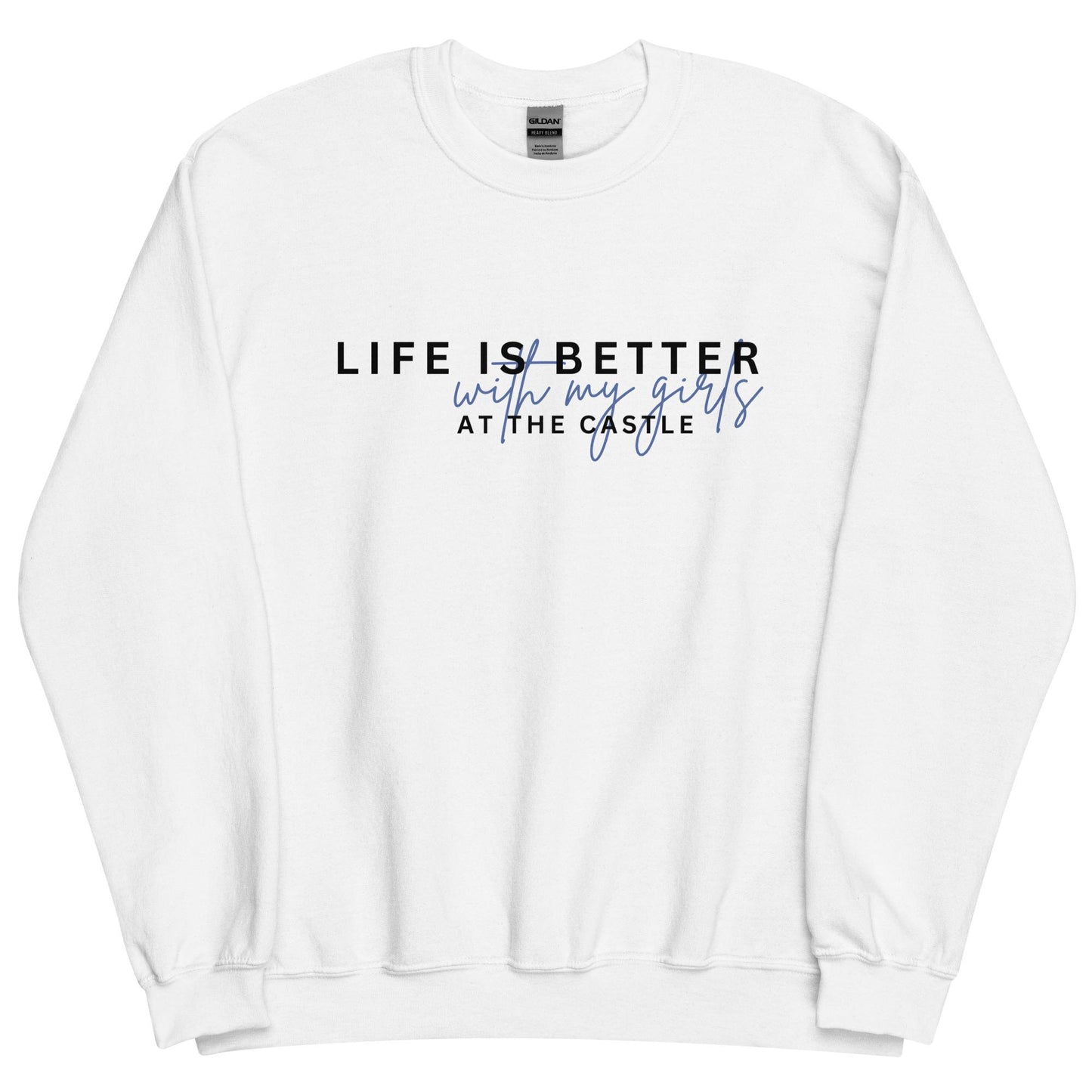 Disney Girls Trip Crewneck, Castle Graphic Sweatshirt