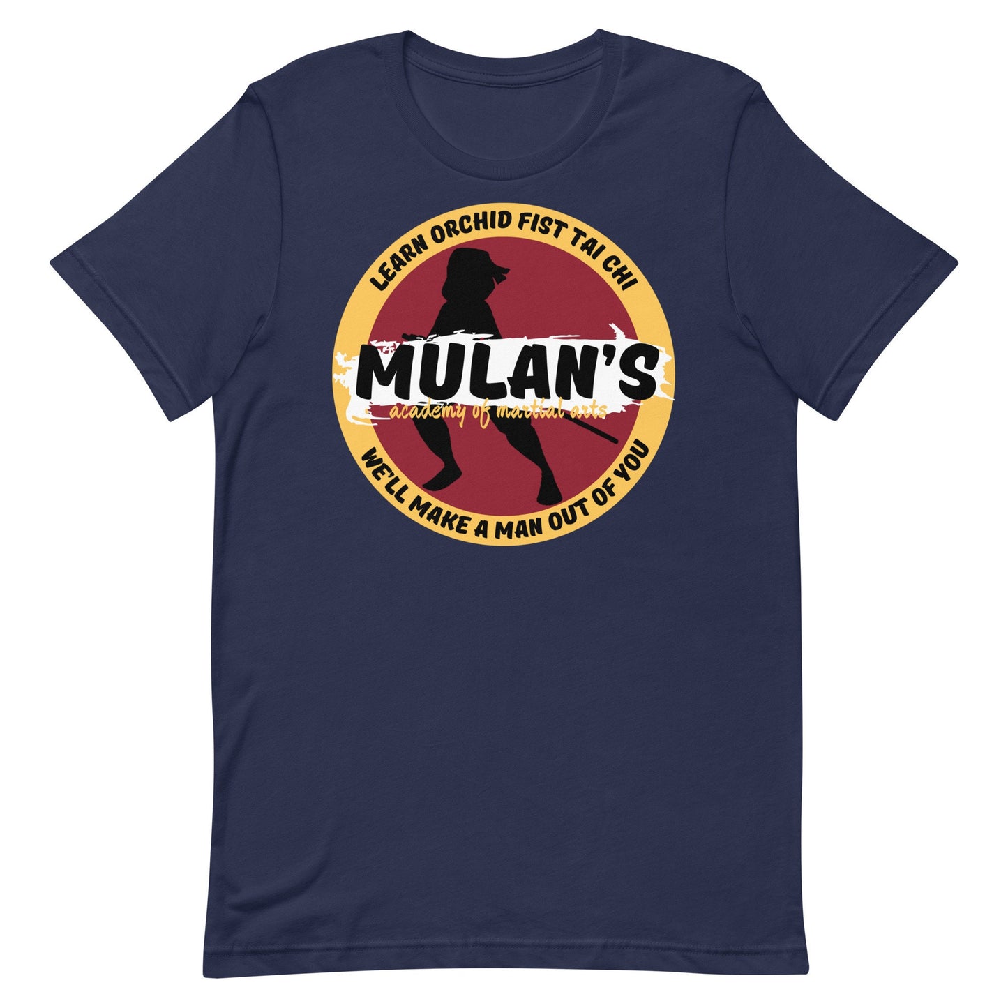 Mulan Martial Arts Bella Canvas T-Shirt, Subtle Disney Family Shirt
