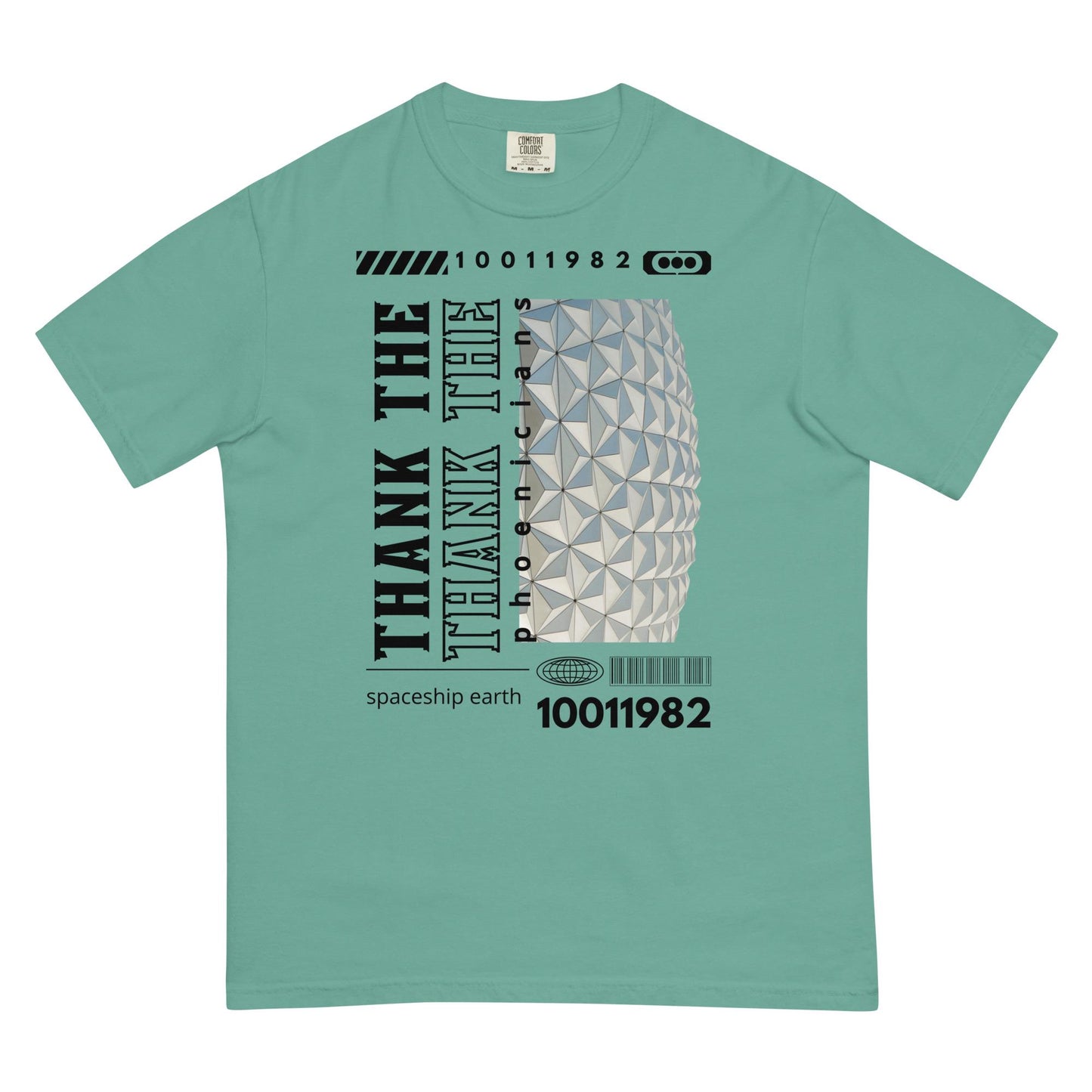 Custom Thank the Phoenicians Front Back EPCOT Shirt