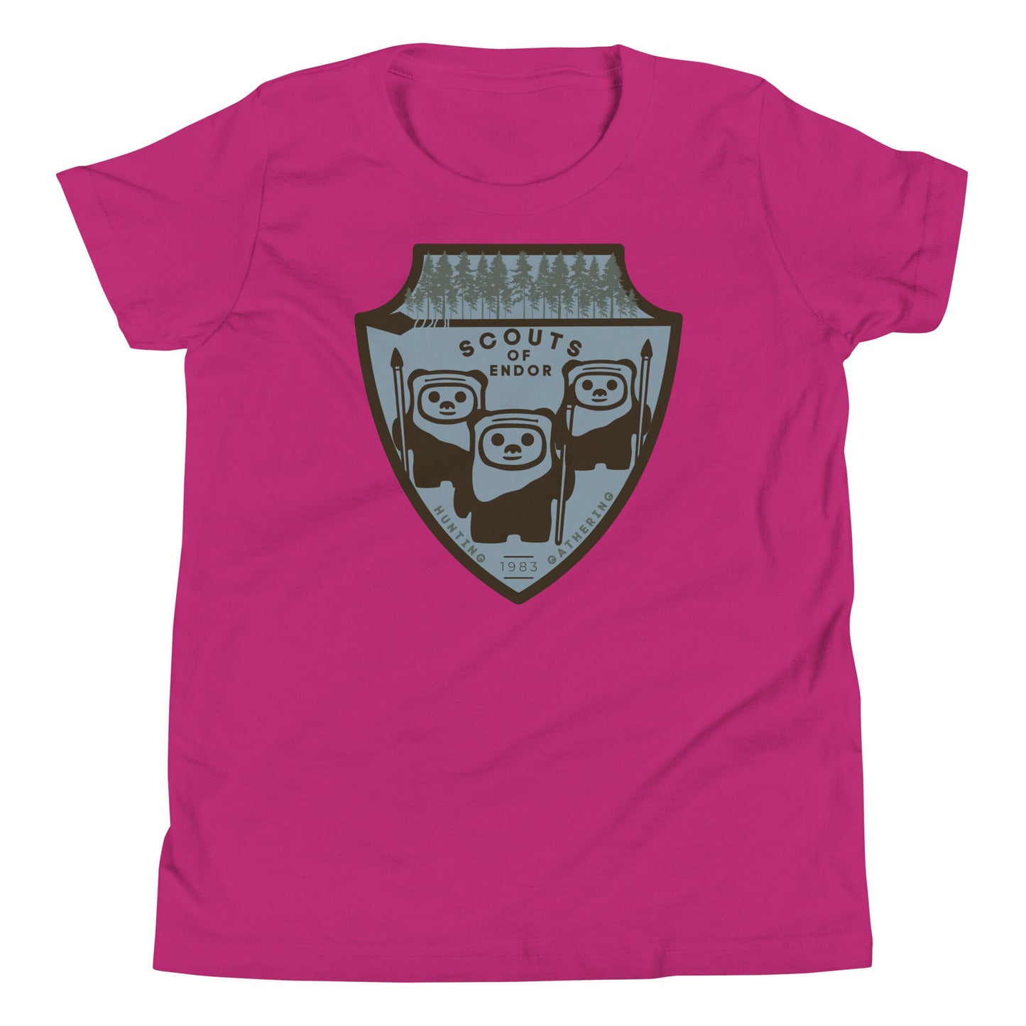 Scouts of Endor Youth Tee, Subtle Disney Family Shirt