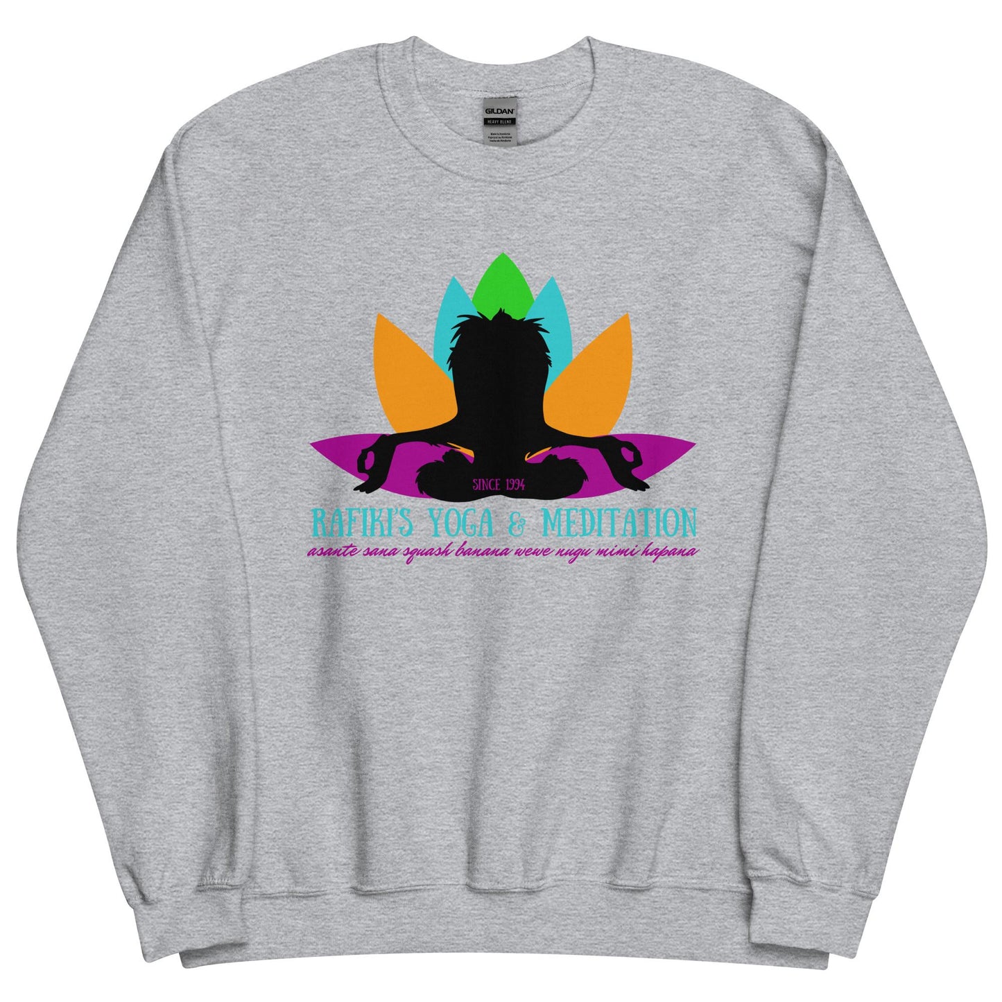 Rafiki's Yoga Sweatshirt: Lion King Inspired Crewneck