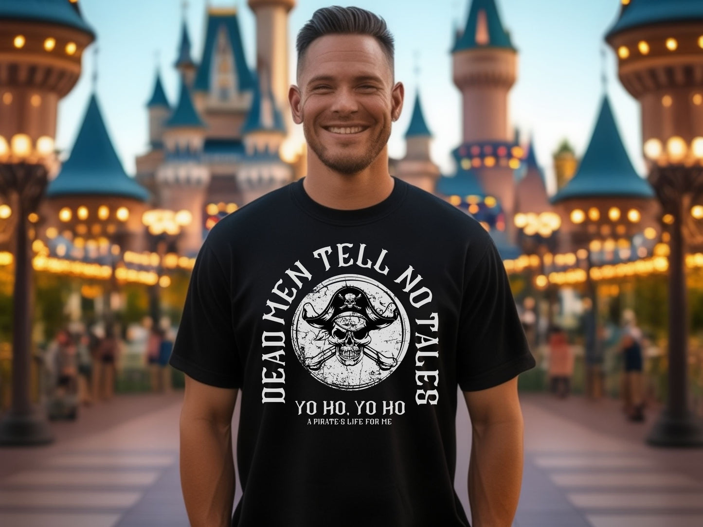 Pirates of the Caribbean Shirt, Dead Men Tell No Tales, Disney Family Tee