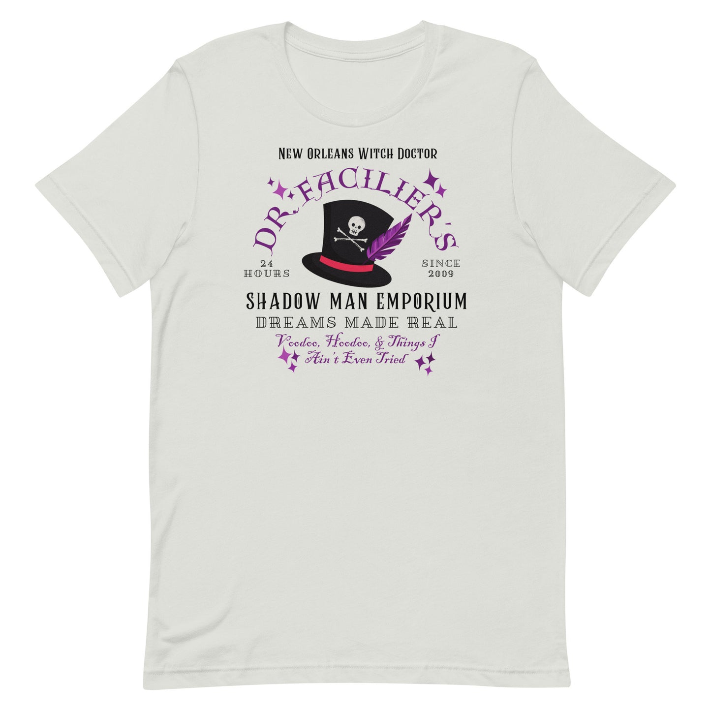 Dr. Facilier Bella Canvas T-Shirt, Shadow Man Emporium, Disney Family Shirt