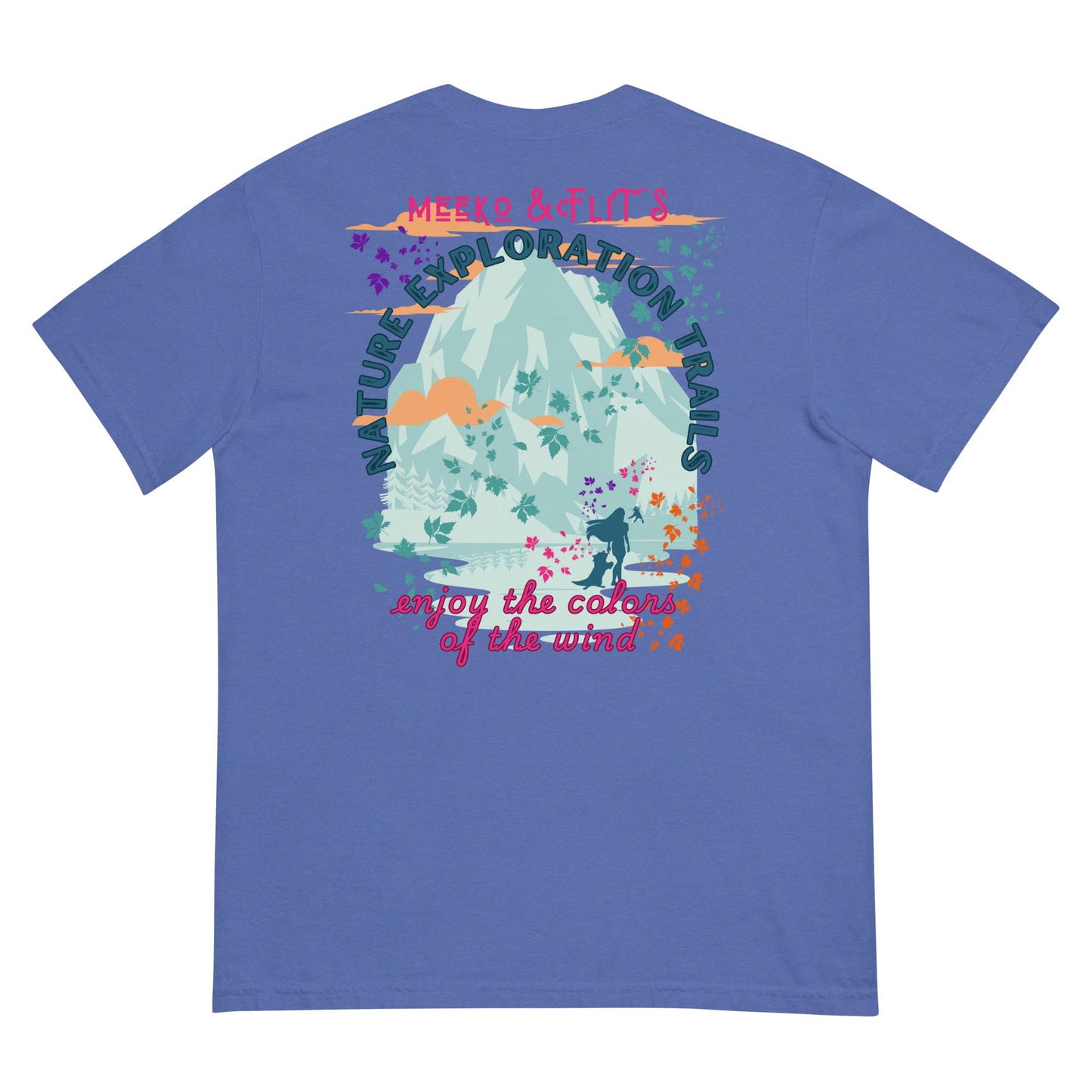 Pocahontas Meeko & Flit Shirt: Nature Exploration Trails Comfort Colors Tee