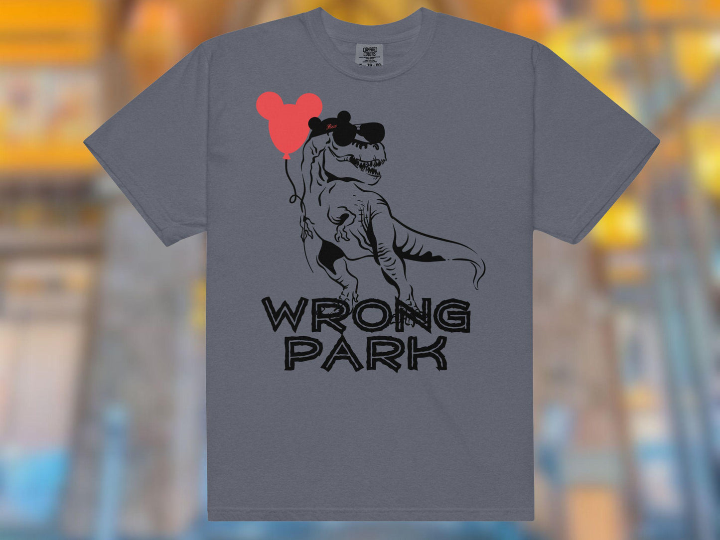 Disney Aulani Jurassic Park Mashup Comfort Colors Shirt