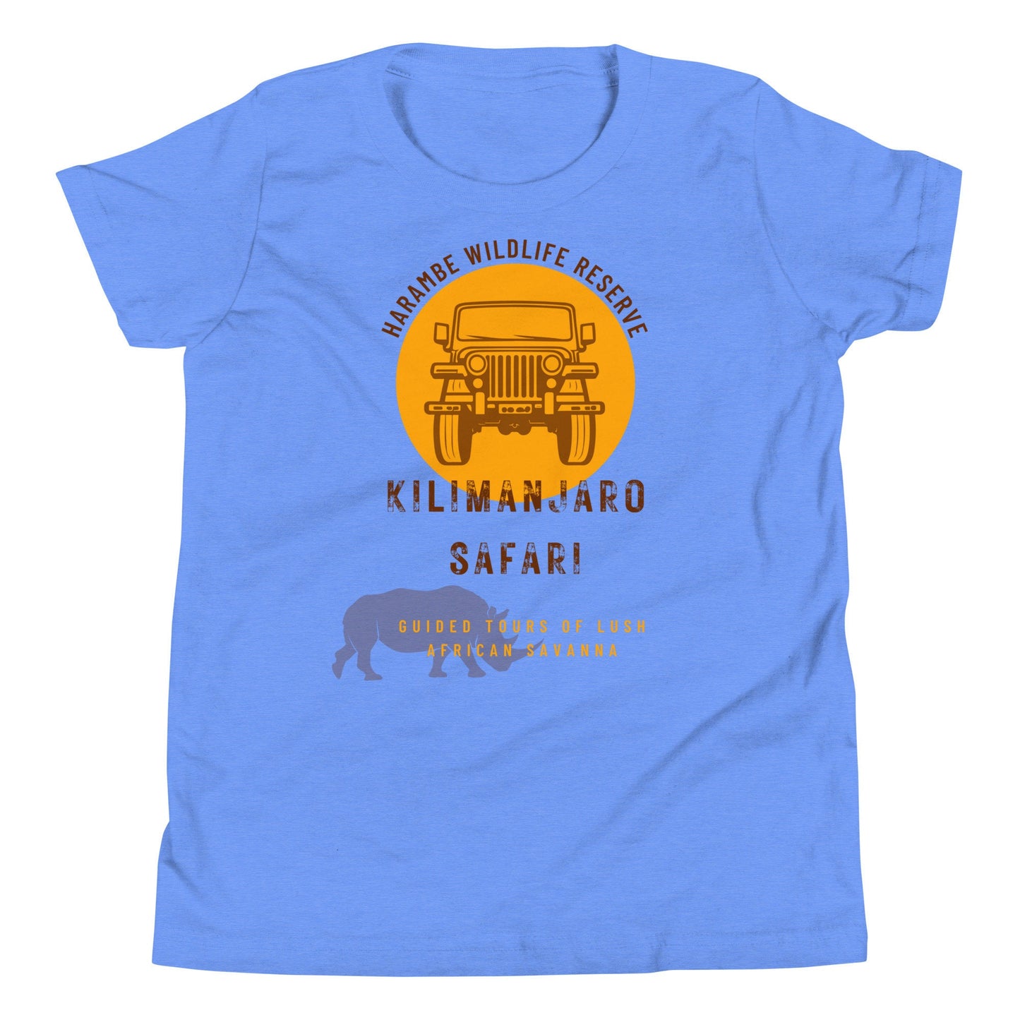 Kilimanjaro Safaris Youth T-Shirt, Subtle Disney Family Shirt