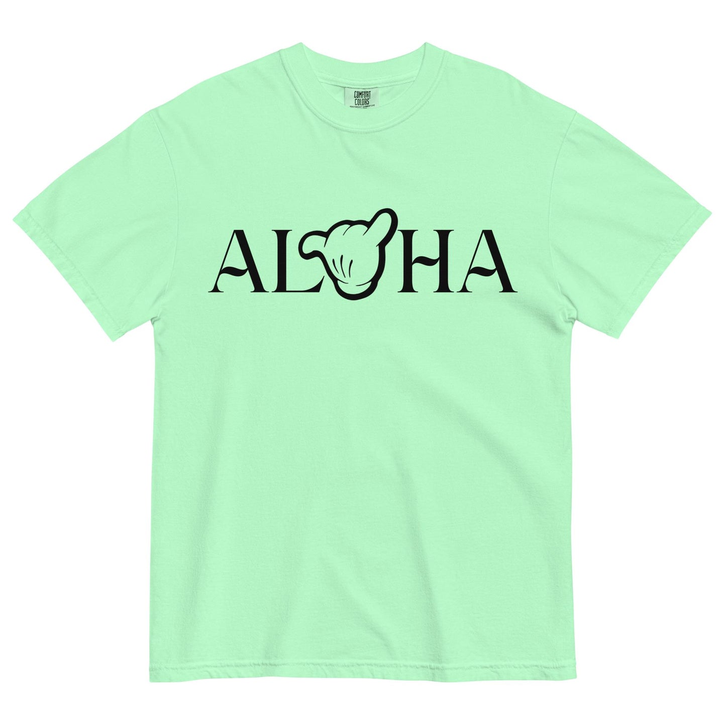 Disney Aulani Aloha Mickey Shaka Hand Comfort Colors Shirt