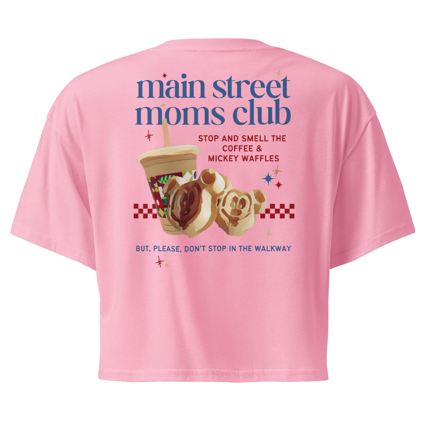 Main Street Moms Club™ Collection Crop Top, Disney Mom Shirt