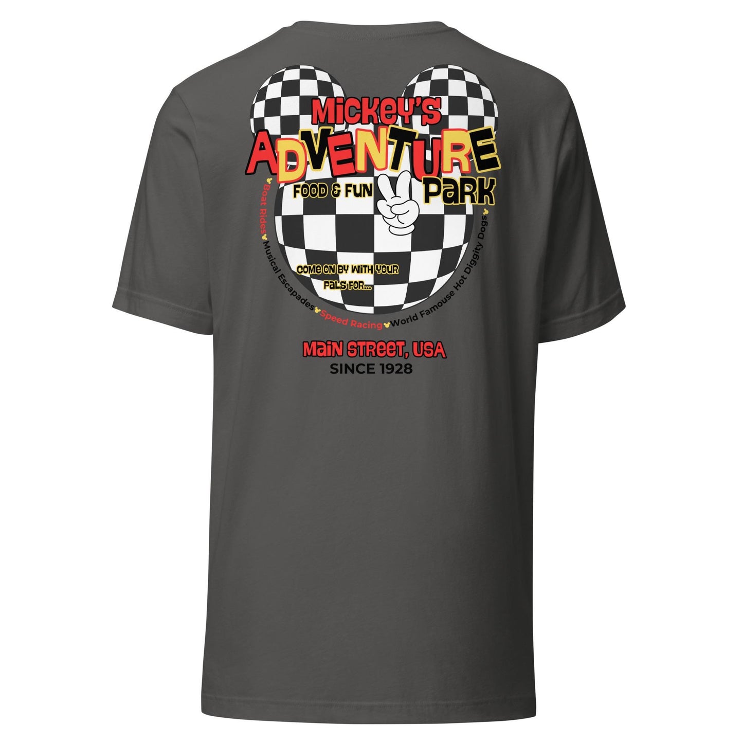 Mickey's Adventure Club T-Shirt, Subtle Disney Inspired Tee
