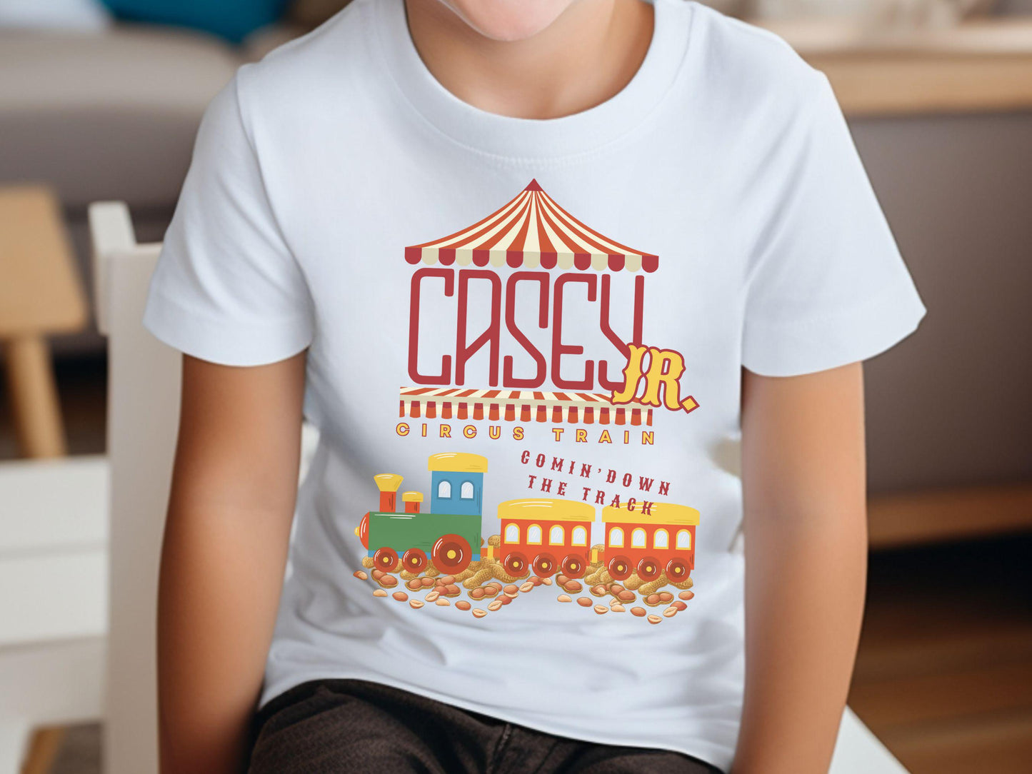Casey Jr. Circus Train Youth Shirt, Disney Family Tee
