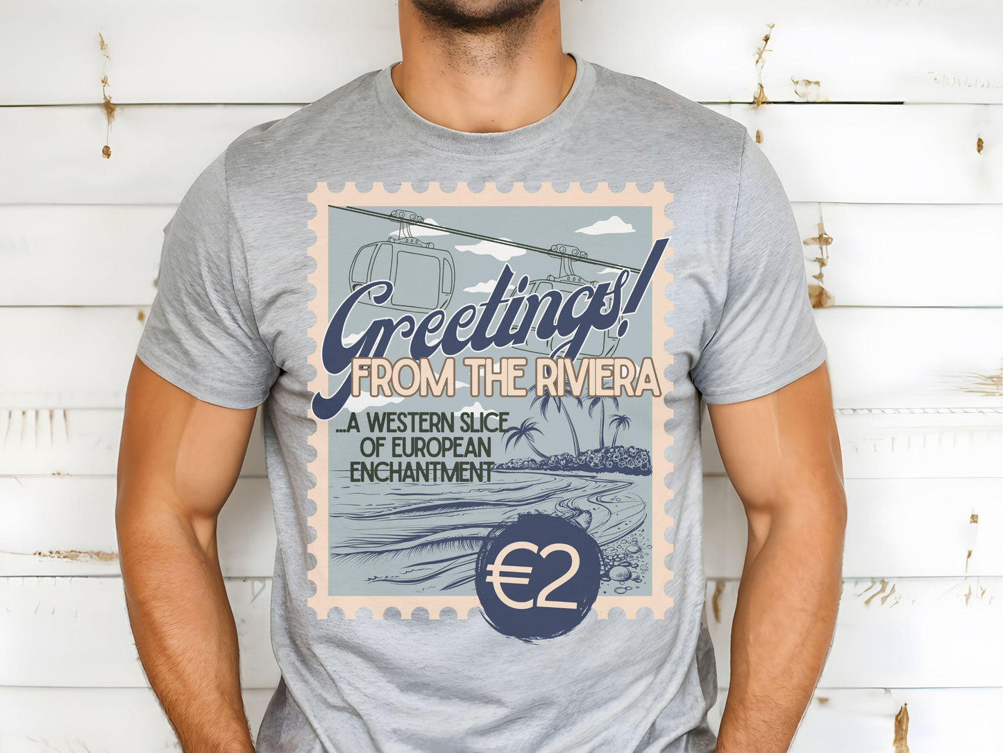 Riviera Resort T-Shirt, Subtle Disney Vacation Club Bella Canvas Tee