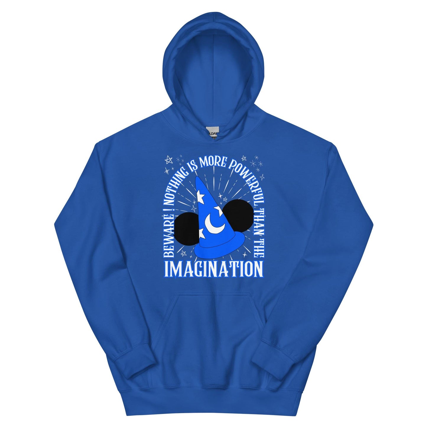 Sorcerer Mickey Fantasmic Hoodie, Disney Adult Unisex Sweatshirt