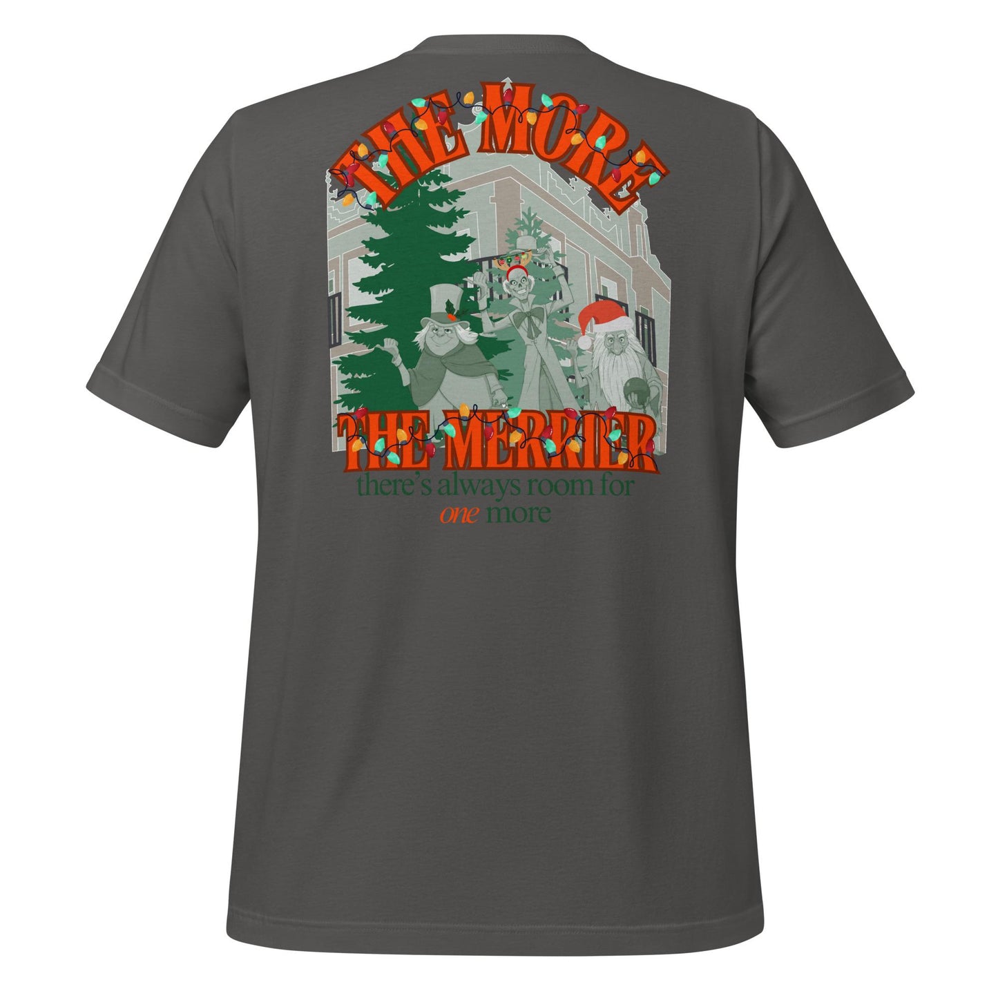 Haunted Mansion Christmas T-Shirt: Hitchhiking Ghosts Holiday Tee