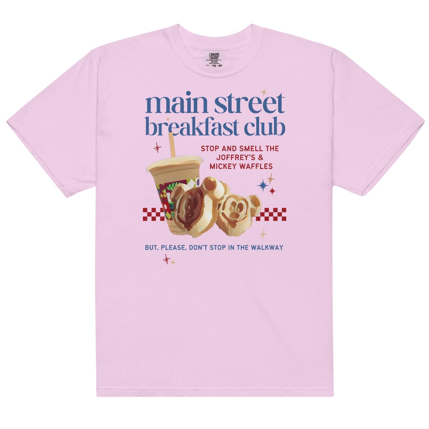 Disney Breakfast Club Tee – Mickey Waffles & Joffrey's Coffee