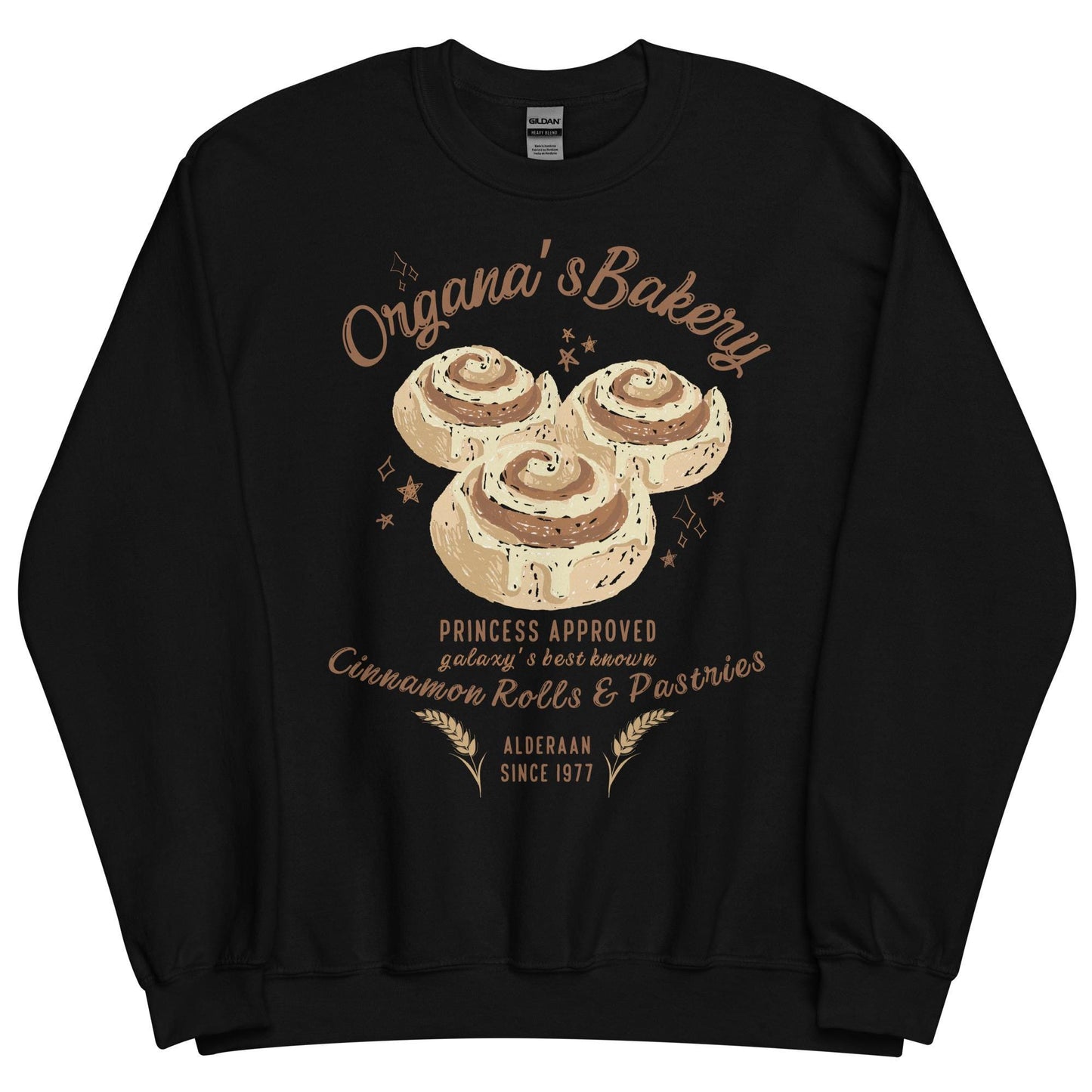 Princess Leia Cinnamon Rolls Sweatshirt: Subtle Star Wars Shirt