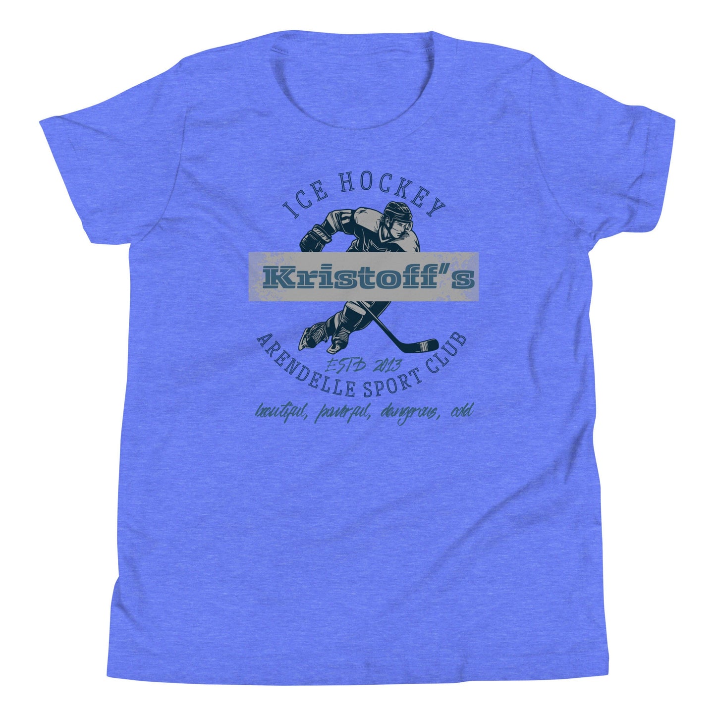 Kristoff's Ice Hockey Youth T-Shirt, Subtle Disney Shirt