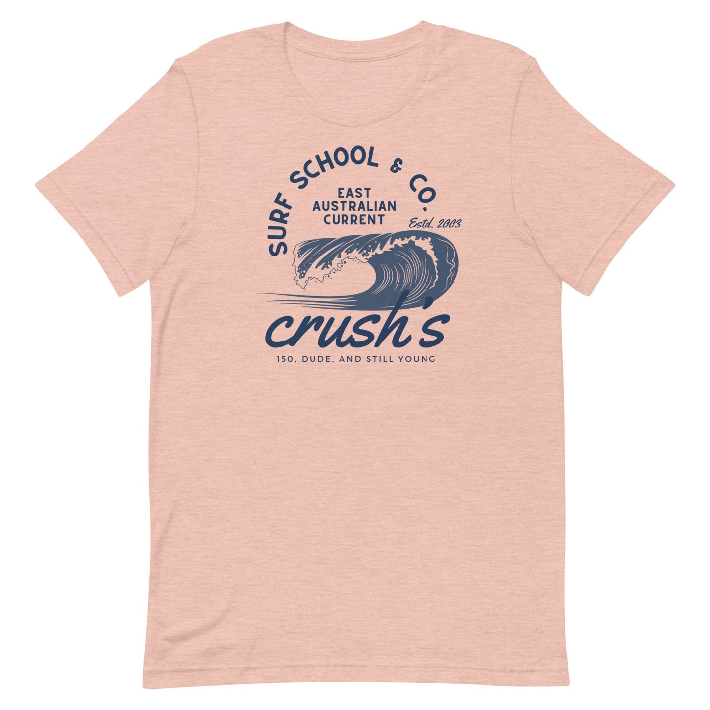 Crush's Surf Company Bella Canvas Tee, Subtle Disney Family Shirt