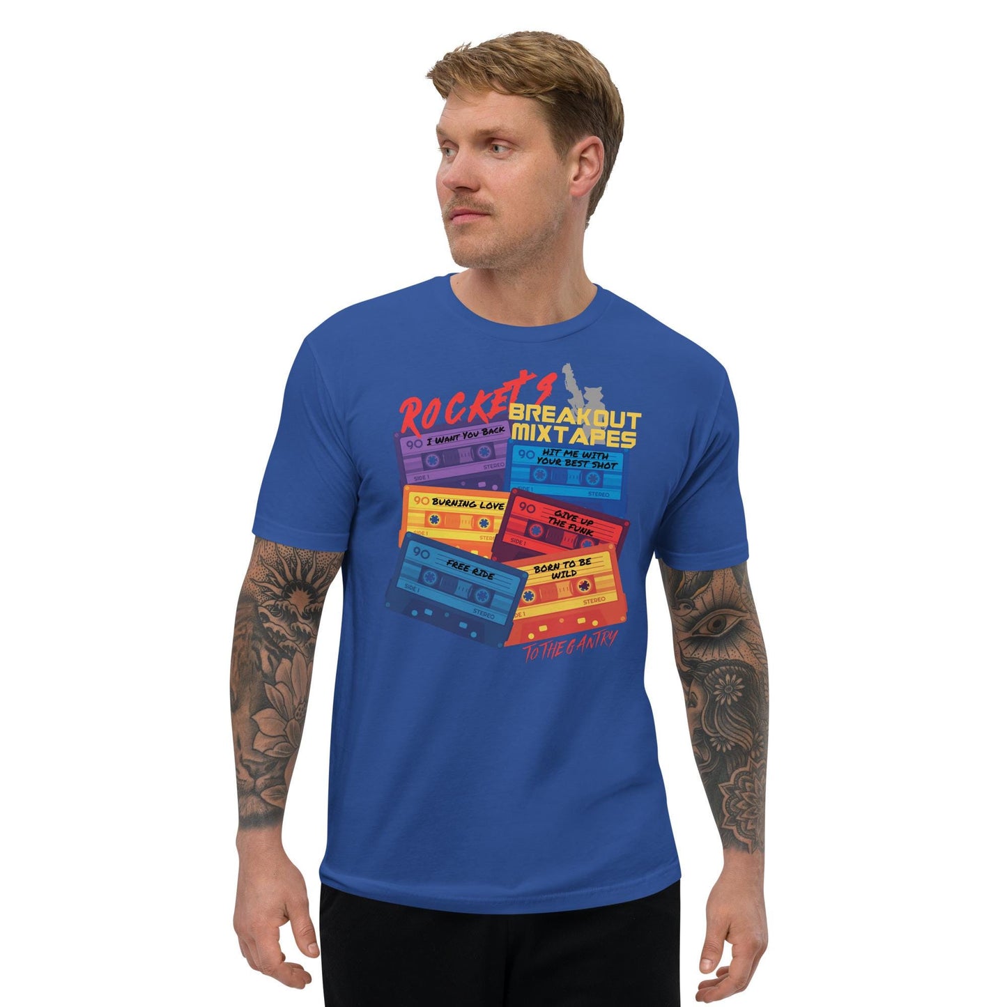 Rocket's Breakout Mixtapes, Guardians of the Galaxy Fan Shirt, Disneyland T-shirt, Disney Dad