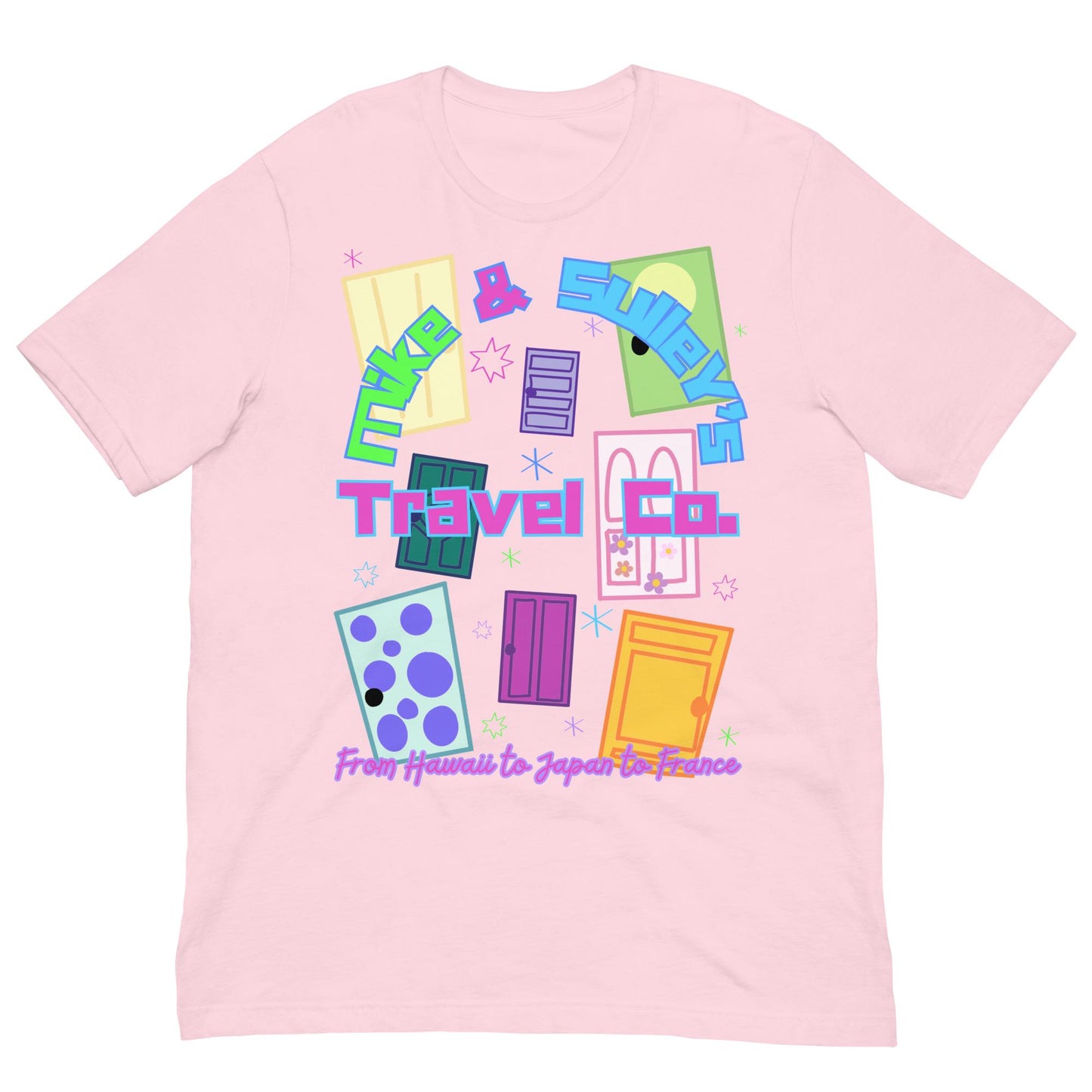 Monsters Inc Disney Inspired Mike and Sulley's Travel Co. Bella Canvas Shirt, Monsters Inc Mike and Sulley Disney Women's Shirt