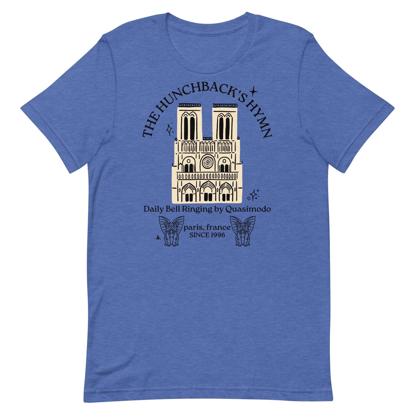 Disney Hunchback of Notre Dame Shirt, Quasimodo Bell Ringer, Trendy Bella Canvas