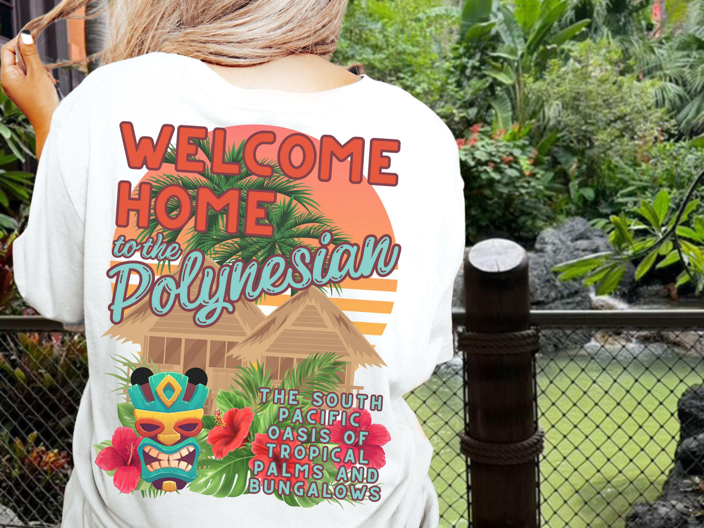 Polynesian Disney Bella Canvas Unisex T-Shirt, DVC Family Shirt