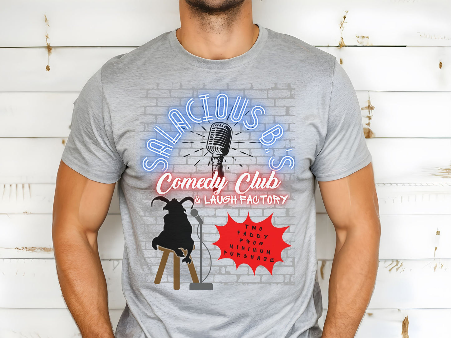 Salacious B's Comedy Club T-Shirt, Subtle Star Wars Disney Fan Tee