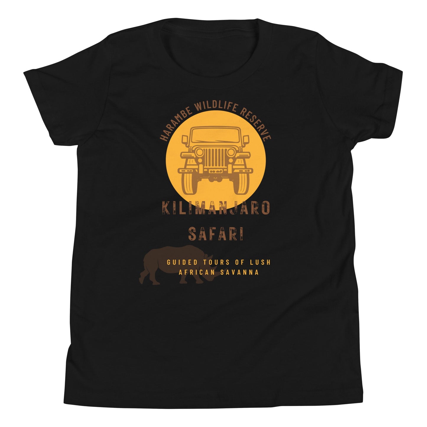 Kilimanjaro Safaris Youth T-Shirt, Subtle Disney Family Shirt