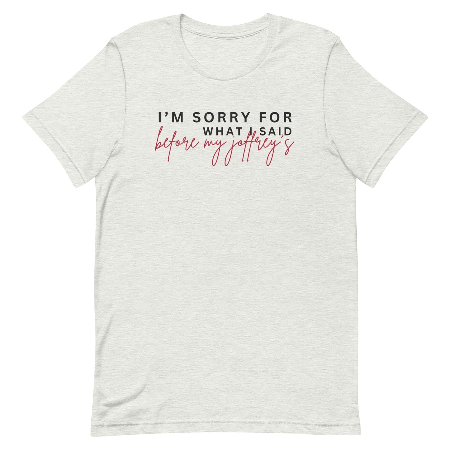 Funny Disney Adult Shirt, Joffrey's Coffee, Bella Canvas Tee