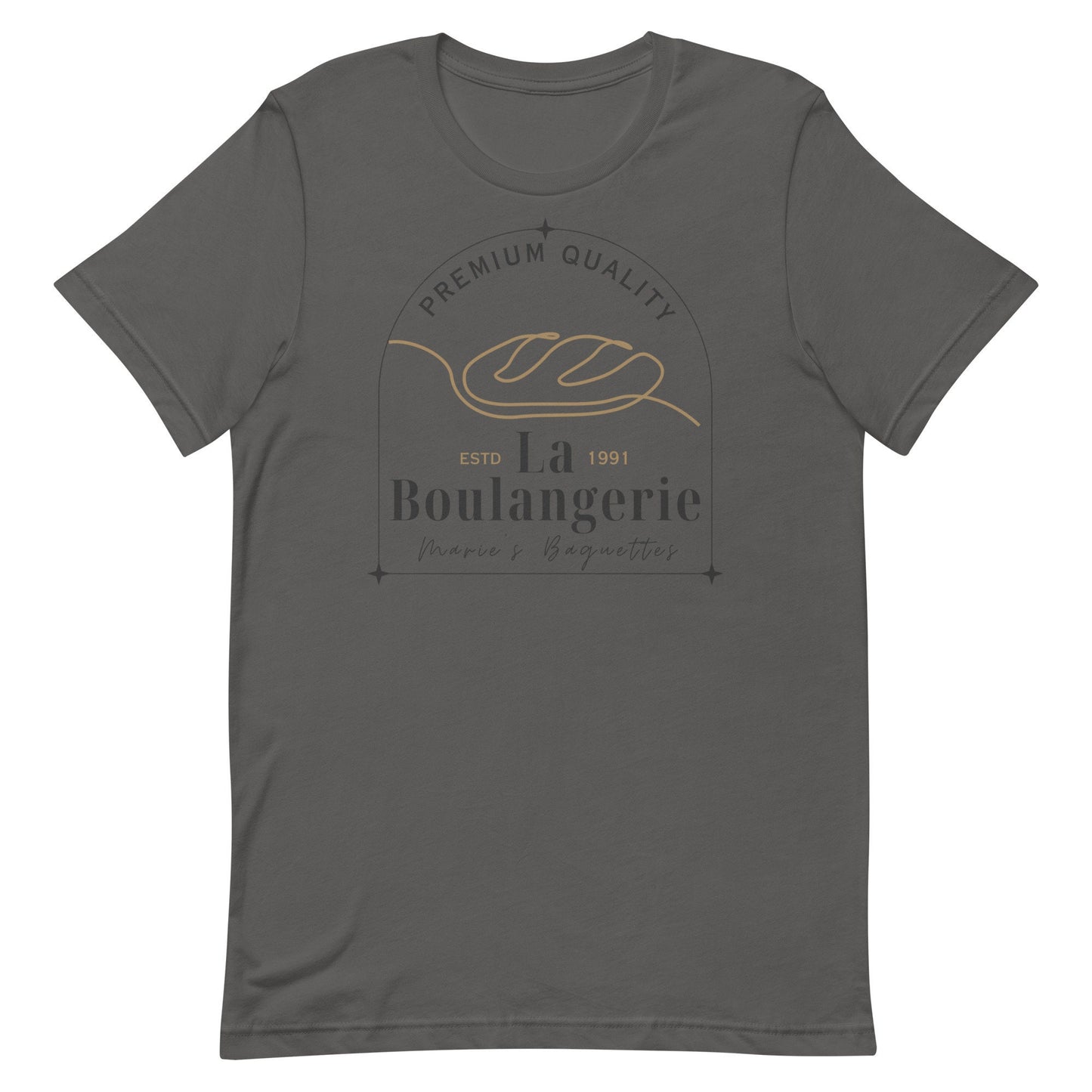 Marie's Baguettes Bella Canvas Shirt, Subtle Disneyland Family Tee