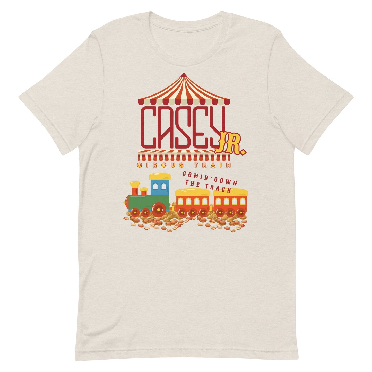 Casey Jr. Circus Train Shirt, Disney Family Tee, Unisex Bella Canvas