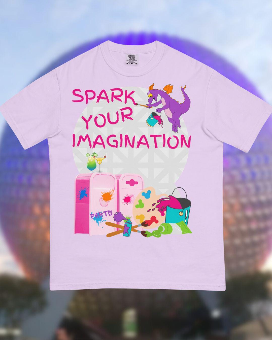 EPCOT Festival of the Arts, FARTs Comfort Colors Shirt, Disney Adult Shirt